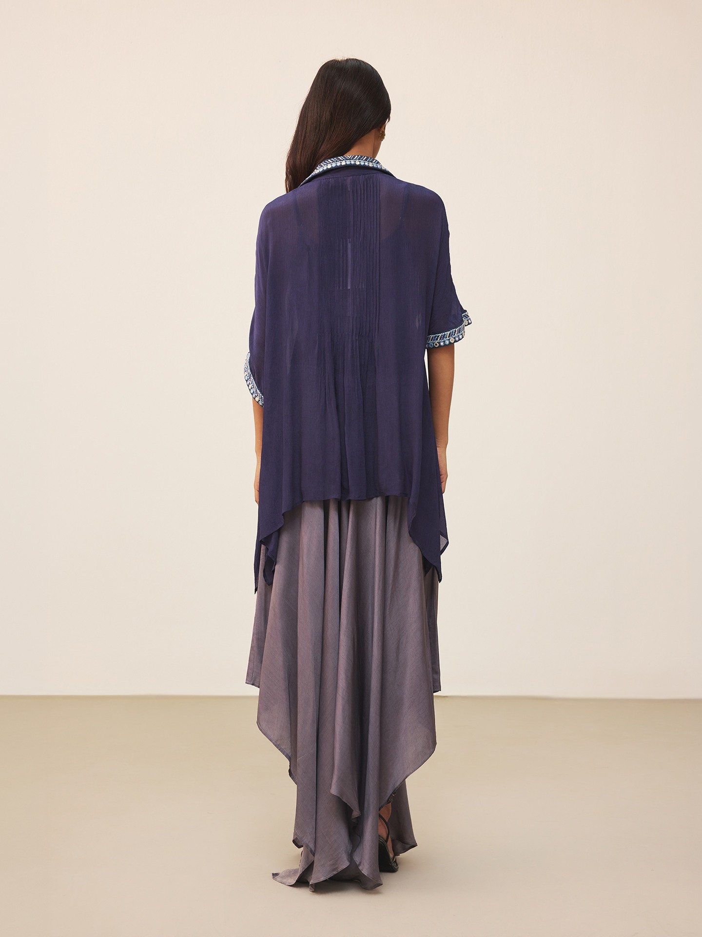 Blue Achhara Solid Shirt