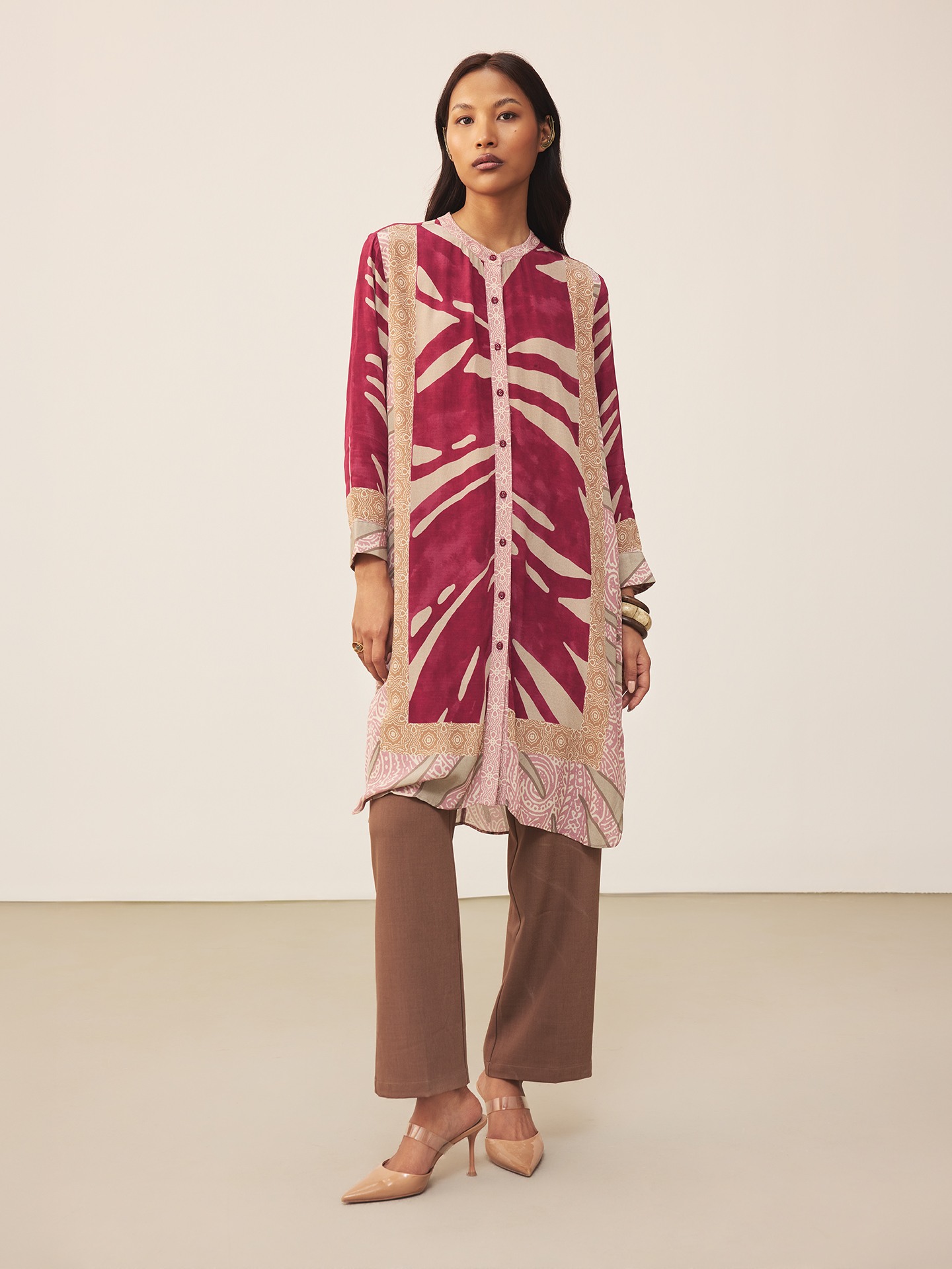 Pink Cascade Shirt