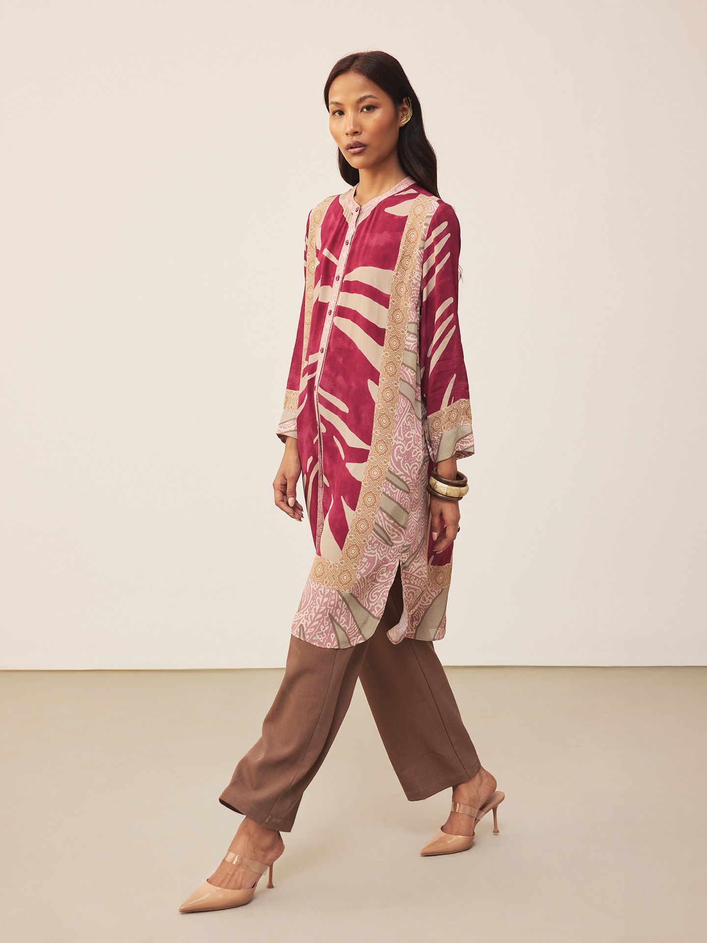 Pink Cascade Shirt