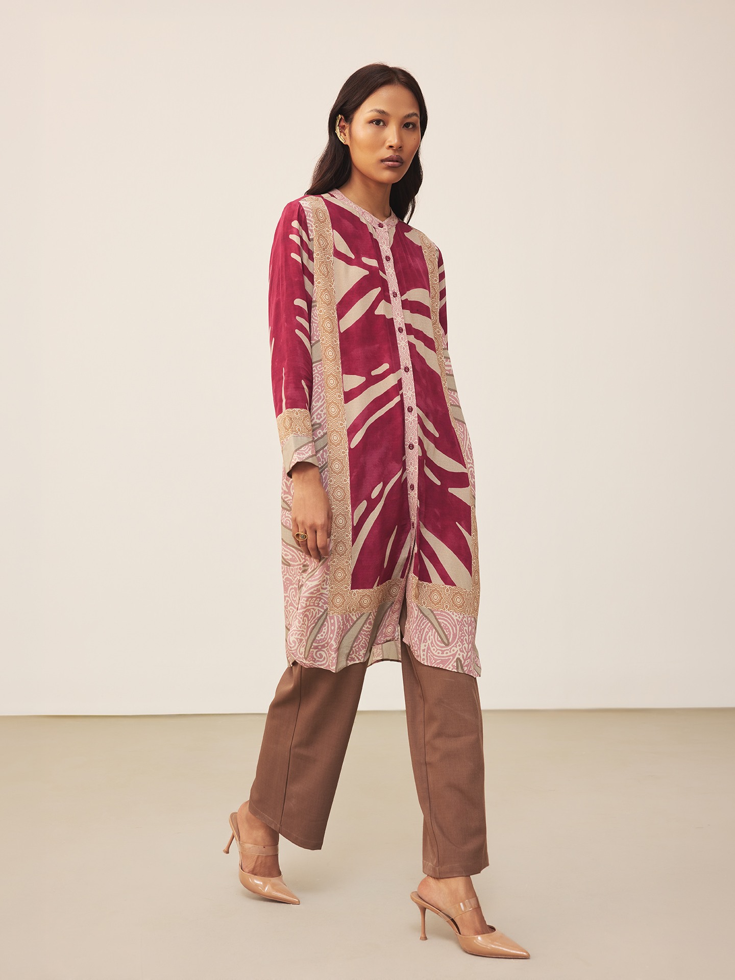 Pink Cascade Shirt