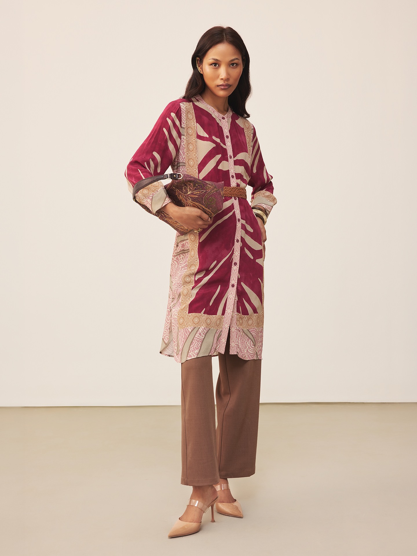 Pink Cascade Shirt