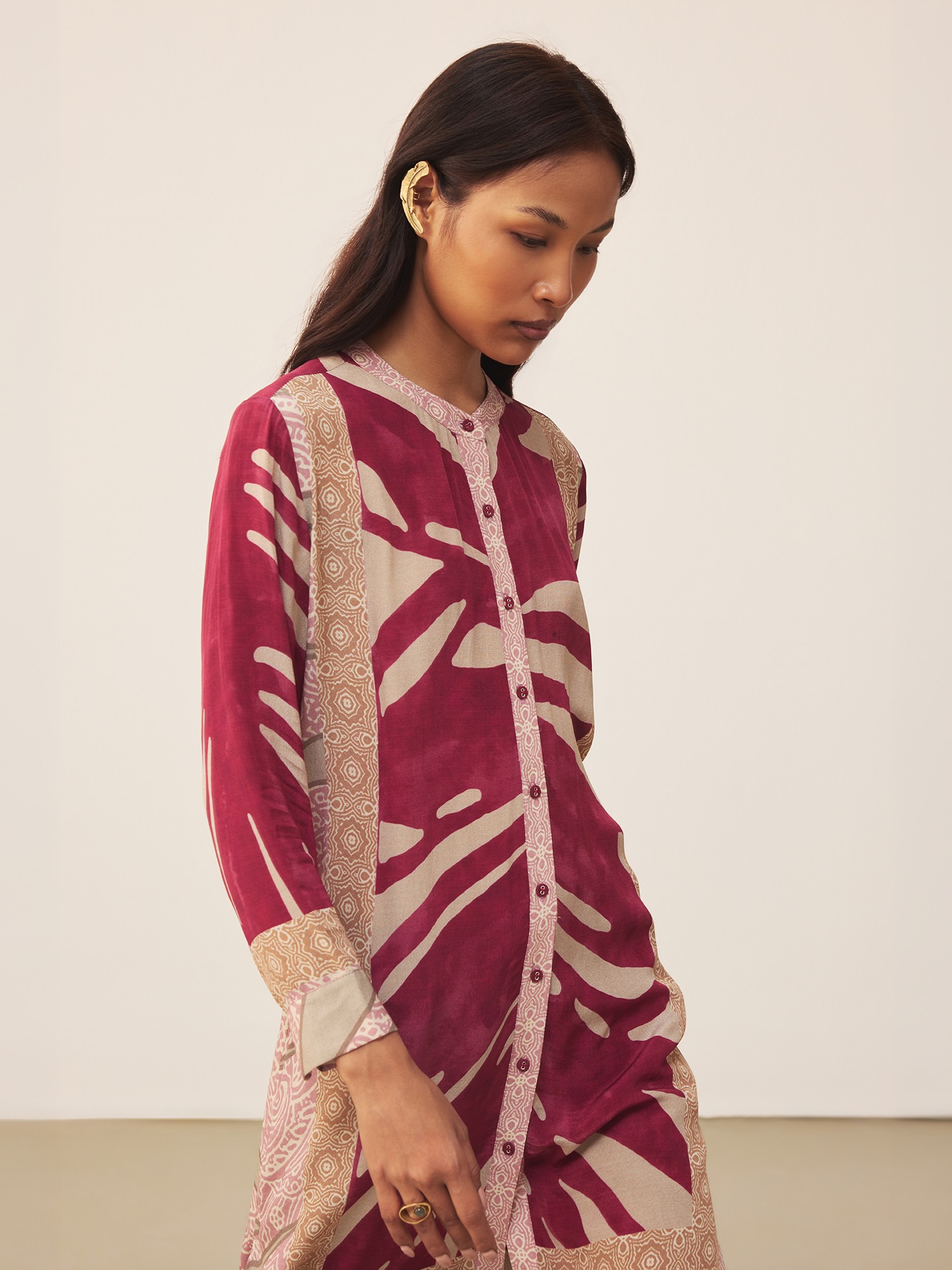 Pink Cascade Shirt