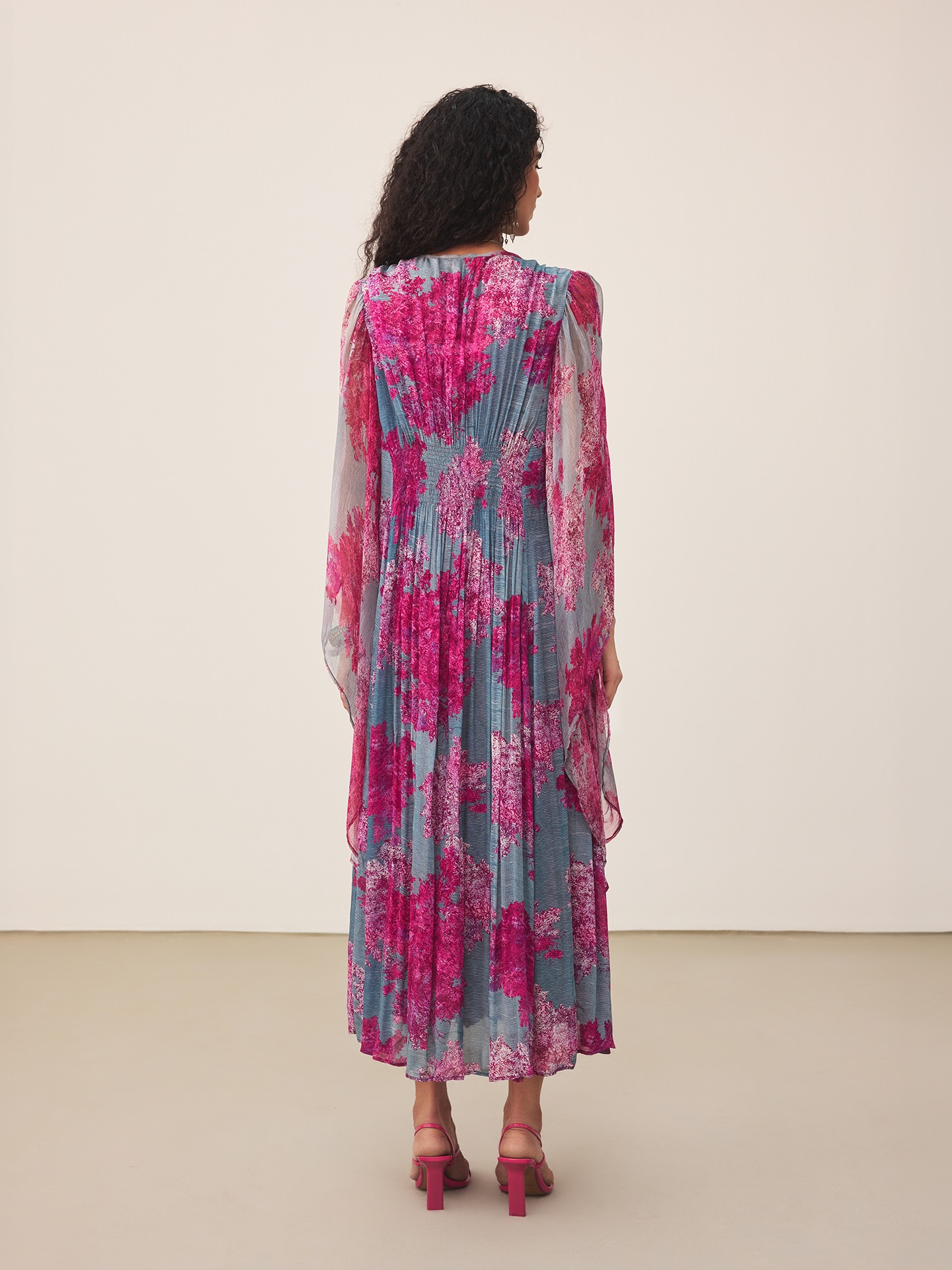 Purple Khizan  Kaftan