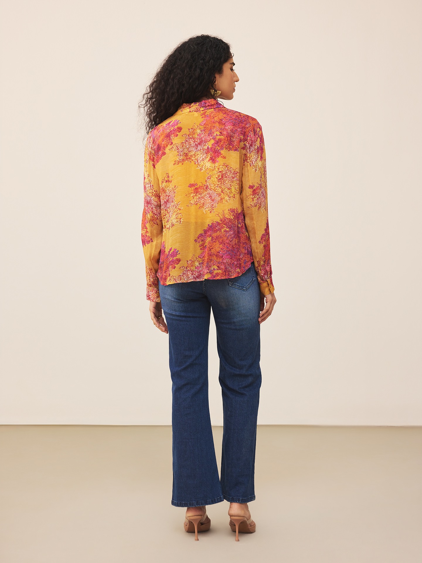 Yellow Khizan  Shirt