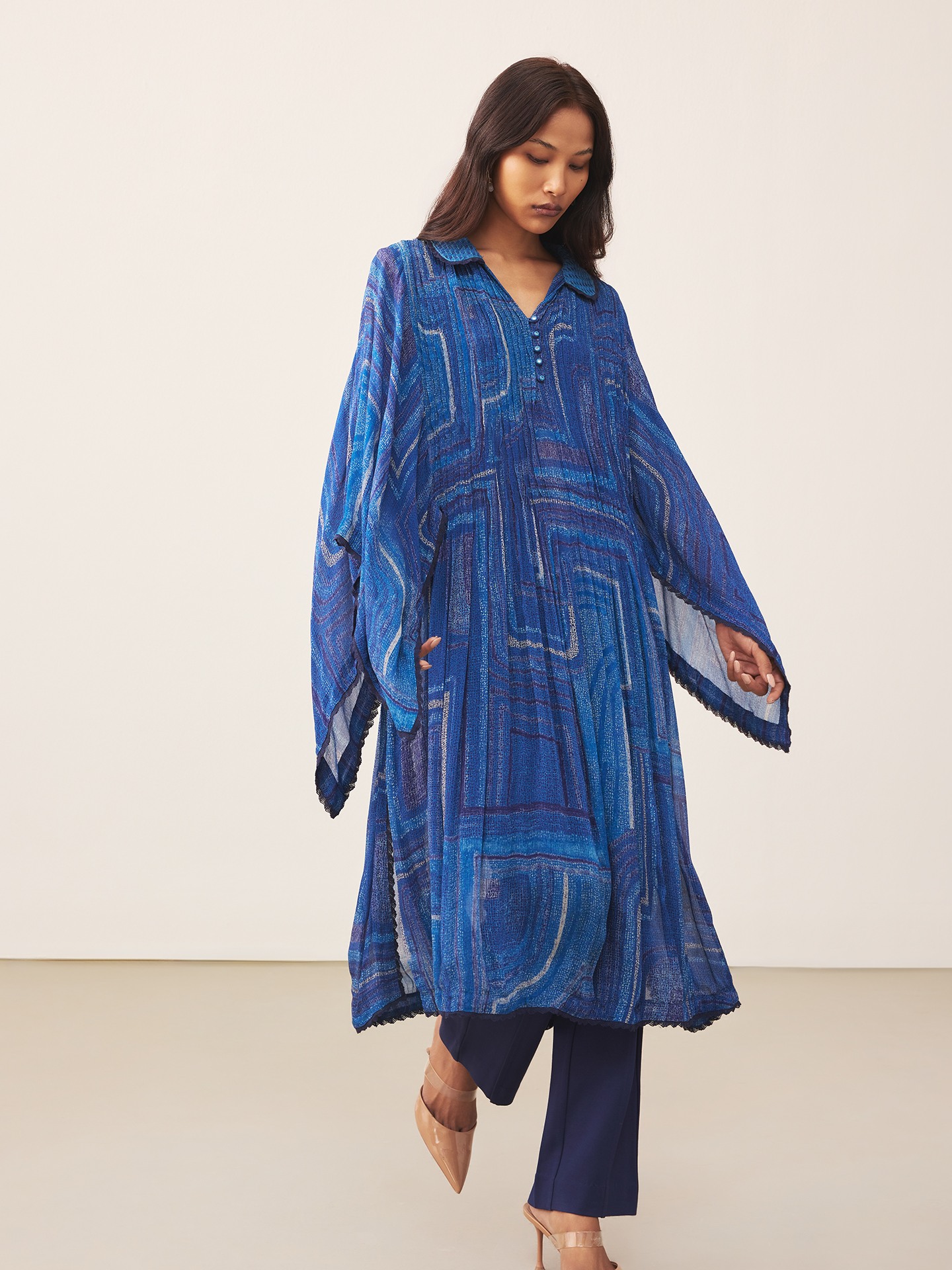 Blue Ujwal Kurta