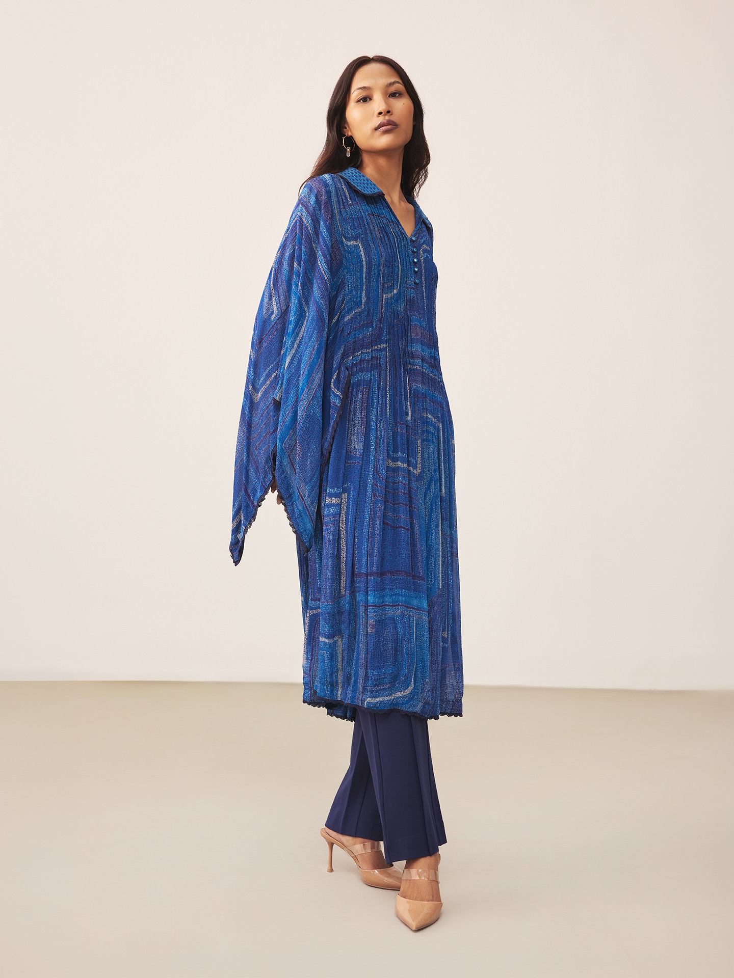 Blue Ujwal Kurta