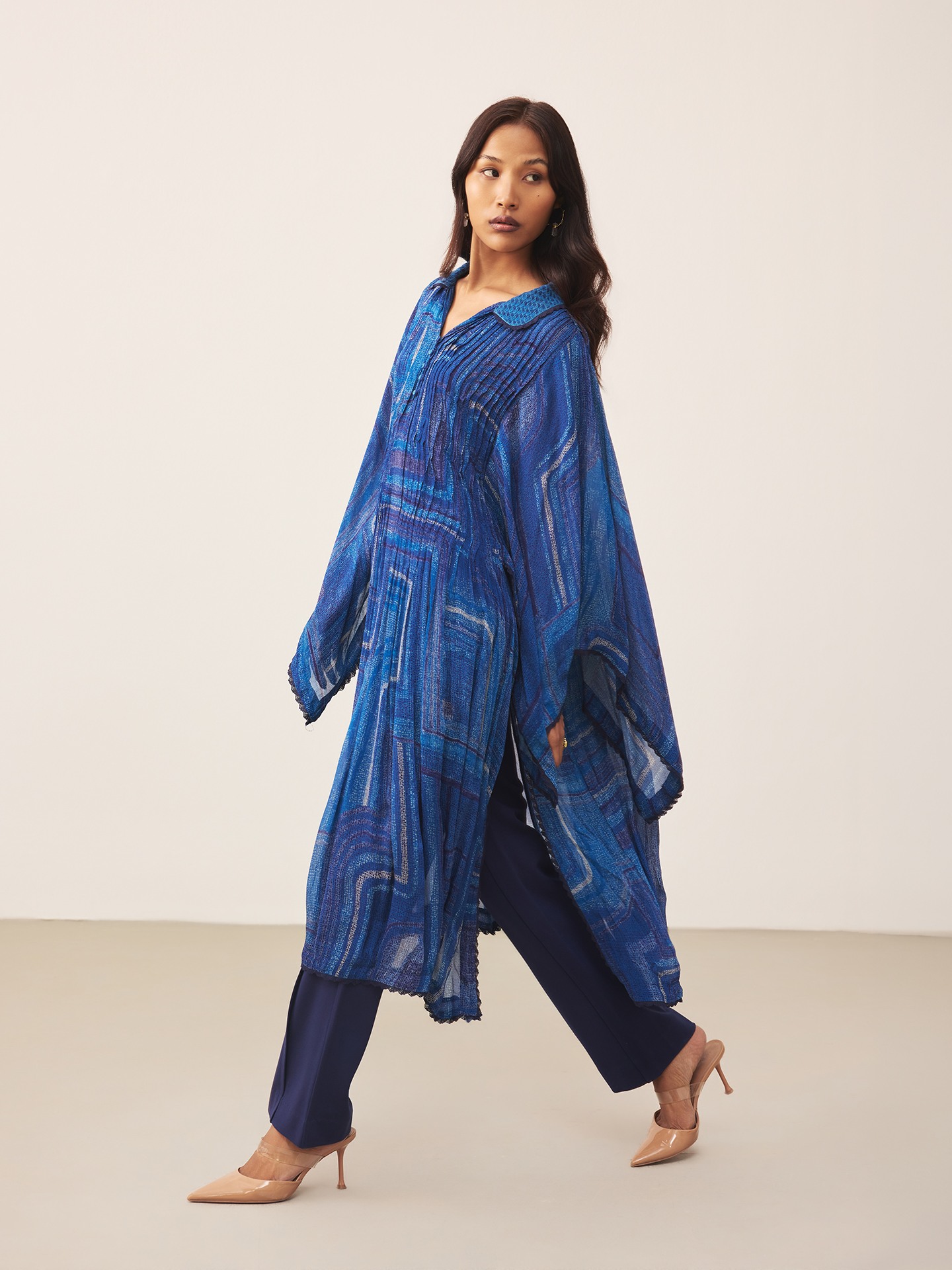 Blue Ujwal Kurta