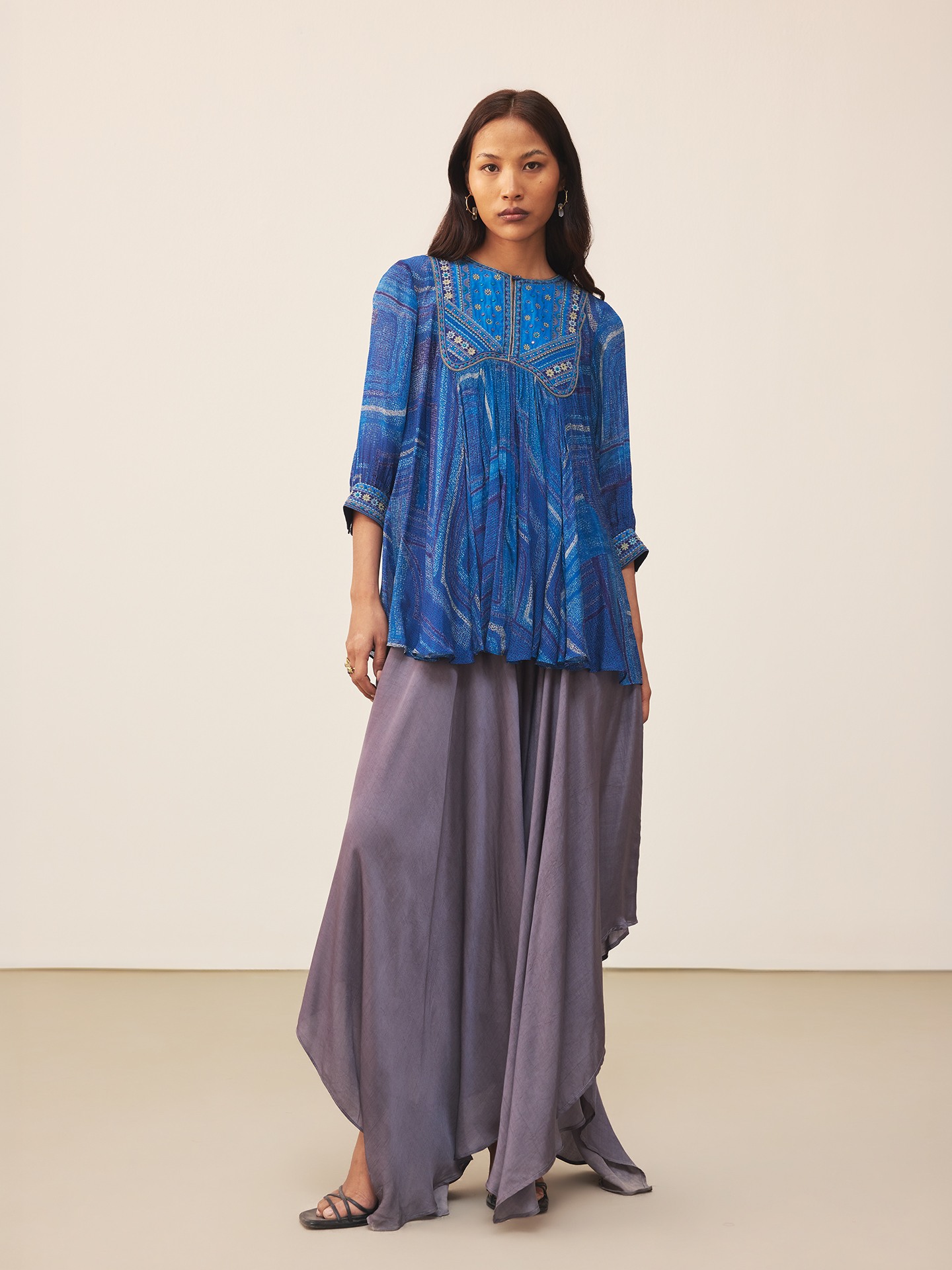 Blue Ujwal Kurti