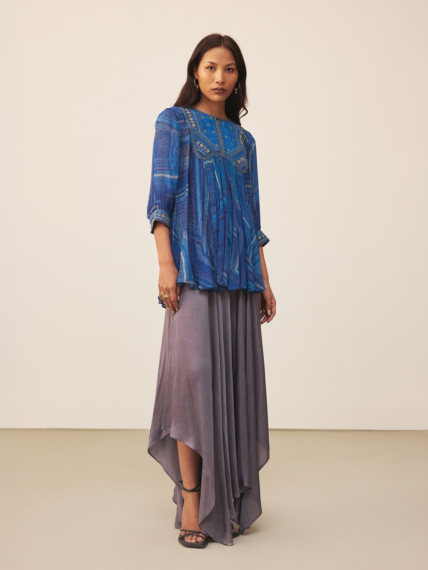 Blue Ujwal Kurti