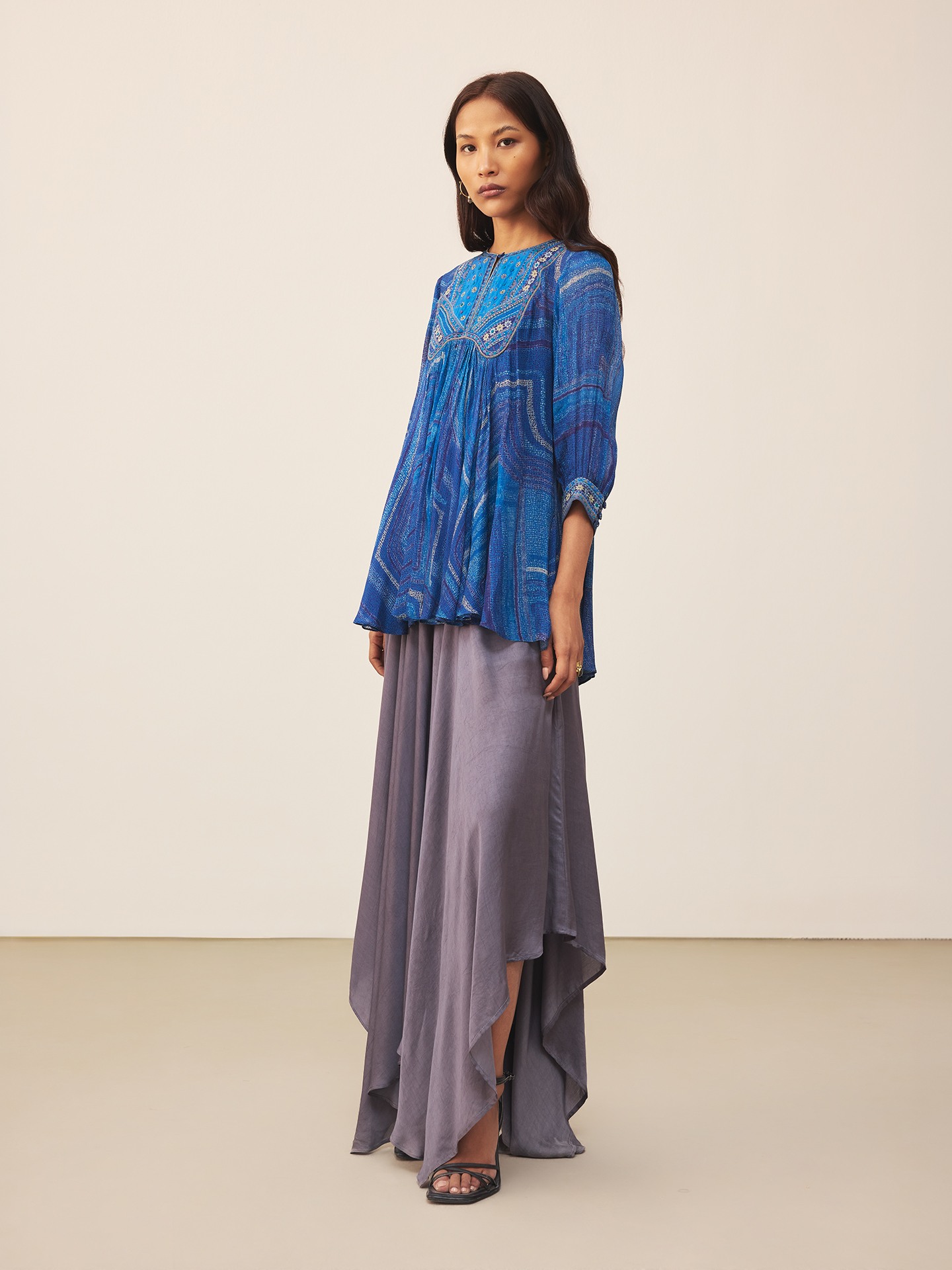 Blue Ujwal Kurti