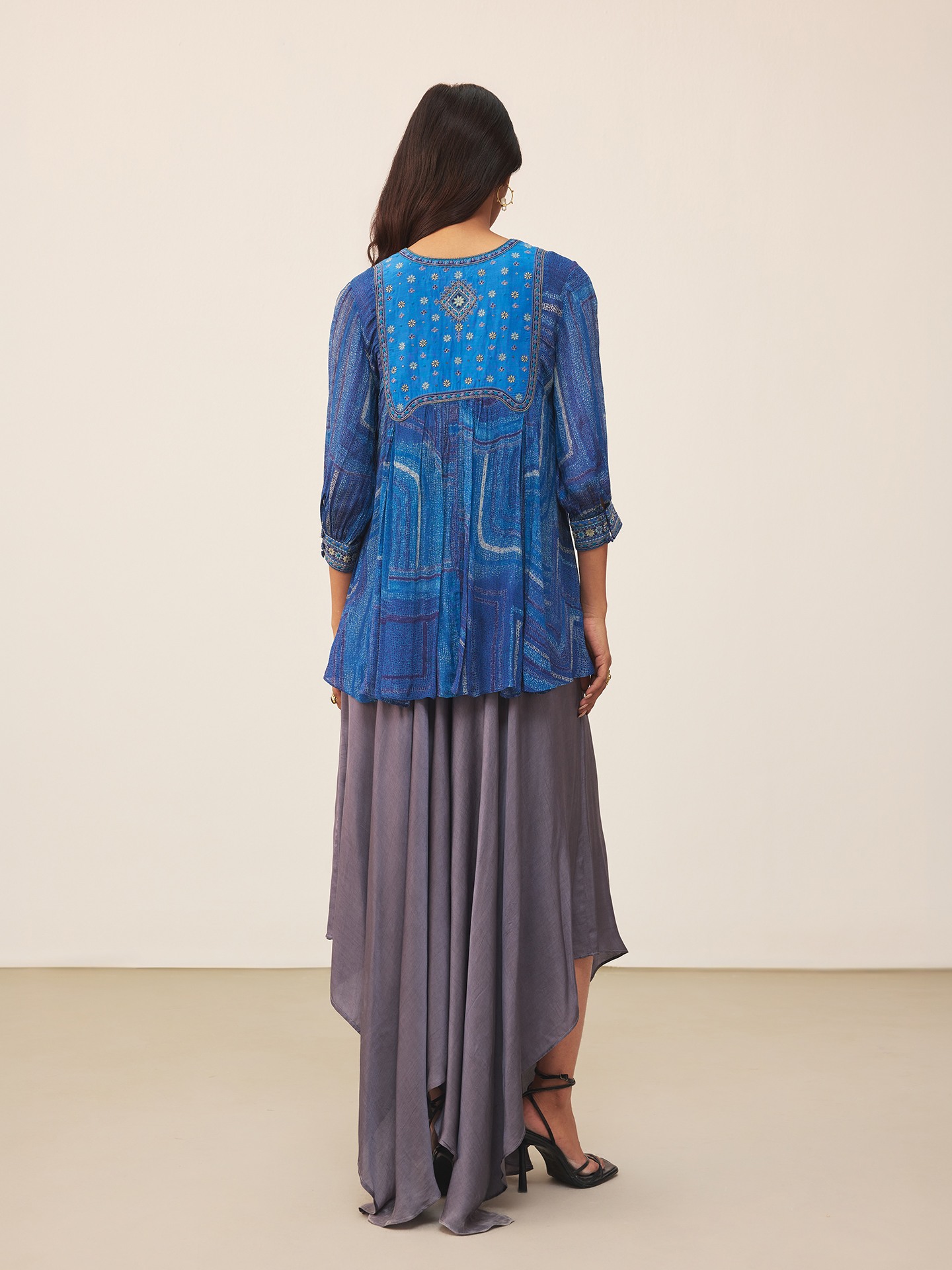 Blue Ujwal Kurti