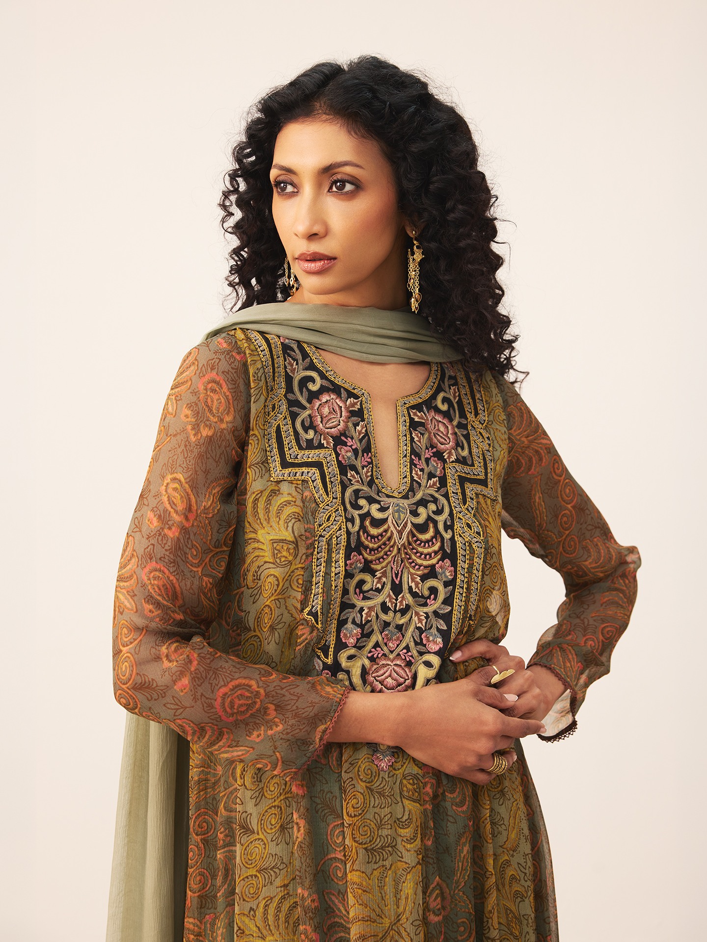 Yellow Aplooza Suit Set