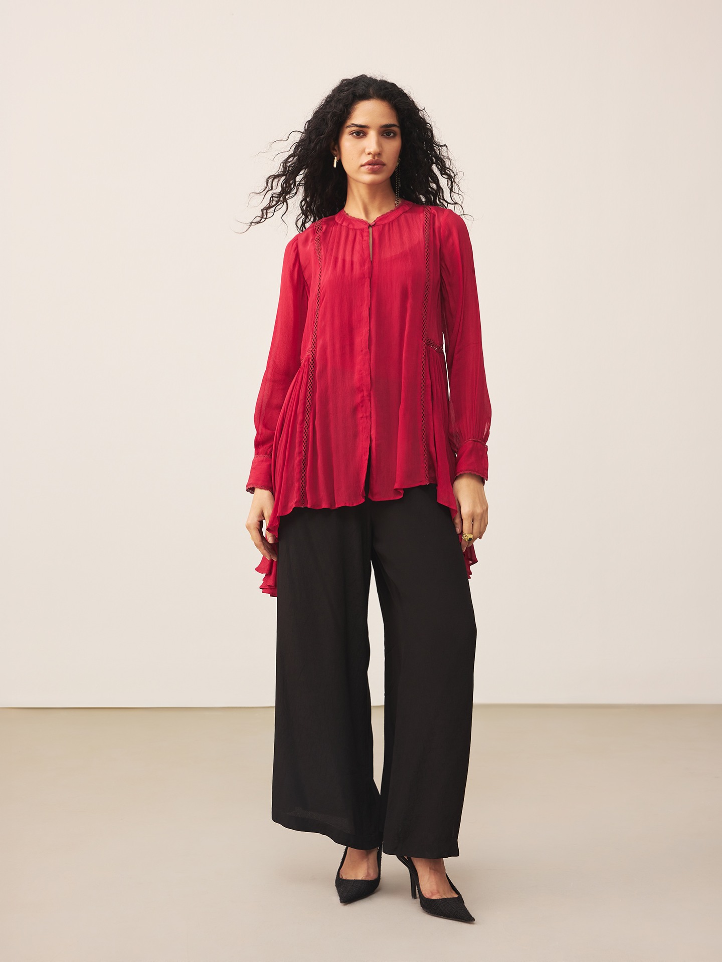 Red Joshya Kurti