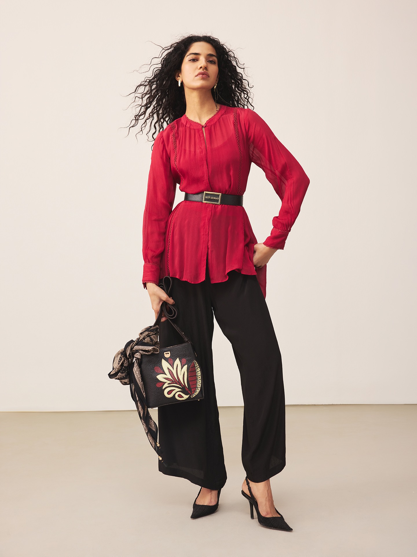 Red Joshya Kurti