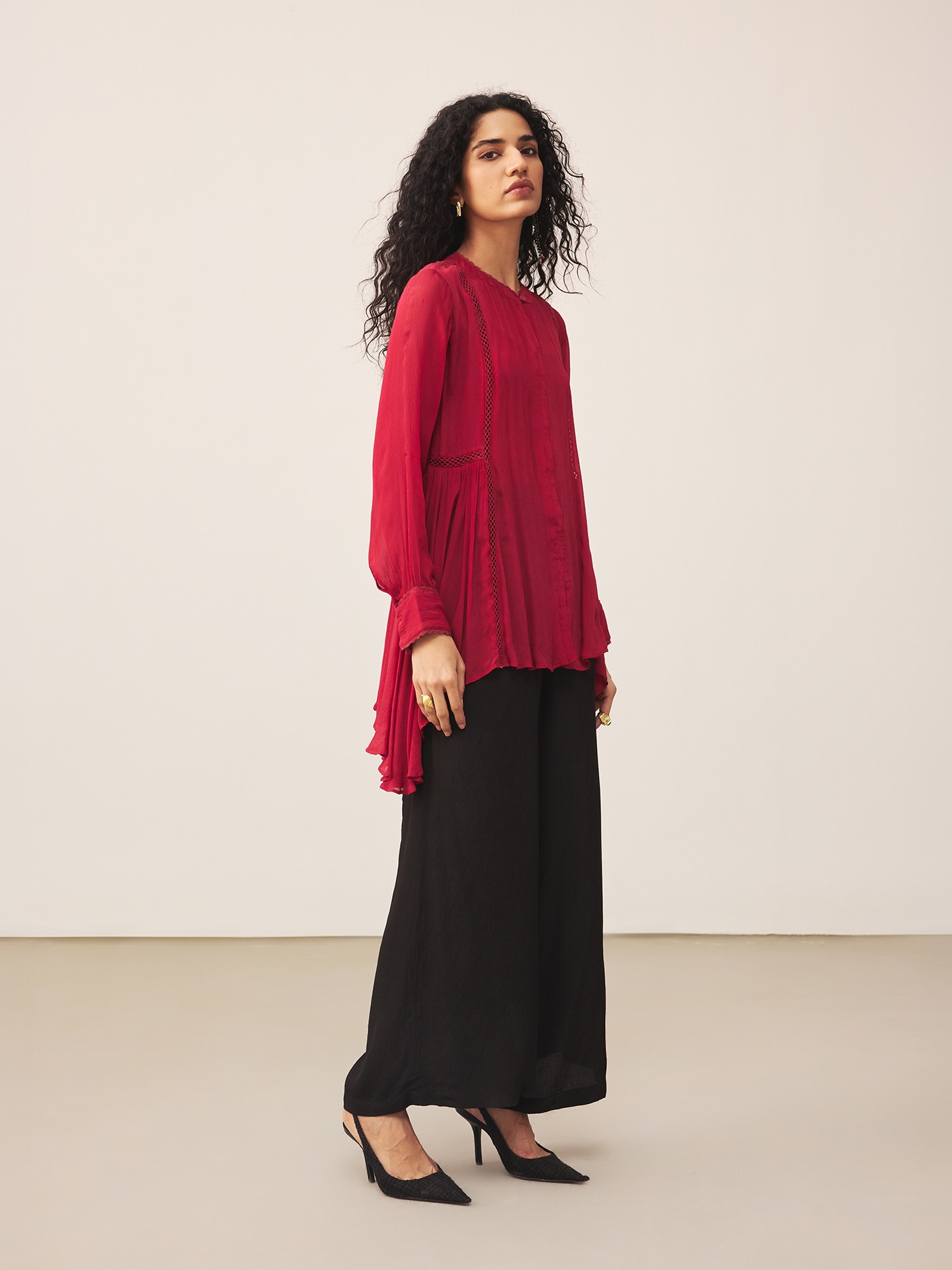 Red Joshya Kurti