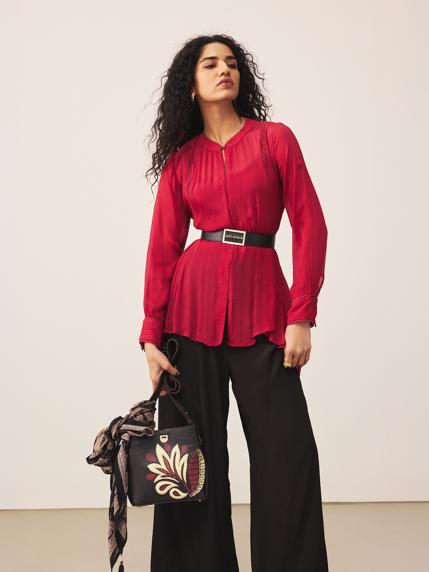Red Joshya Kurti