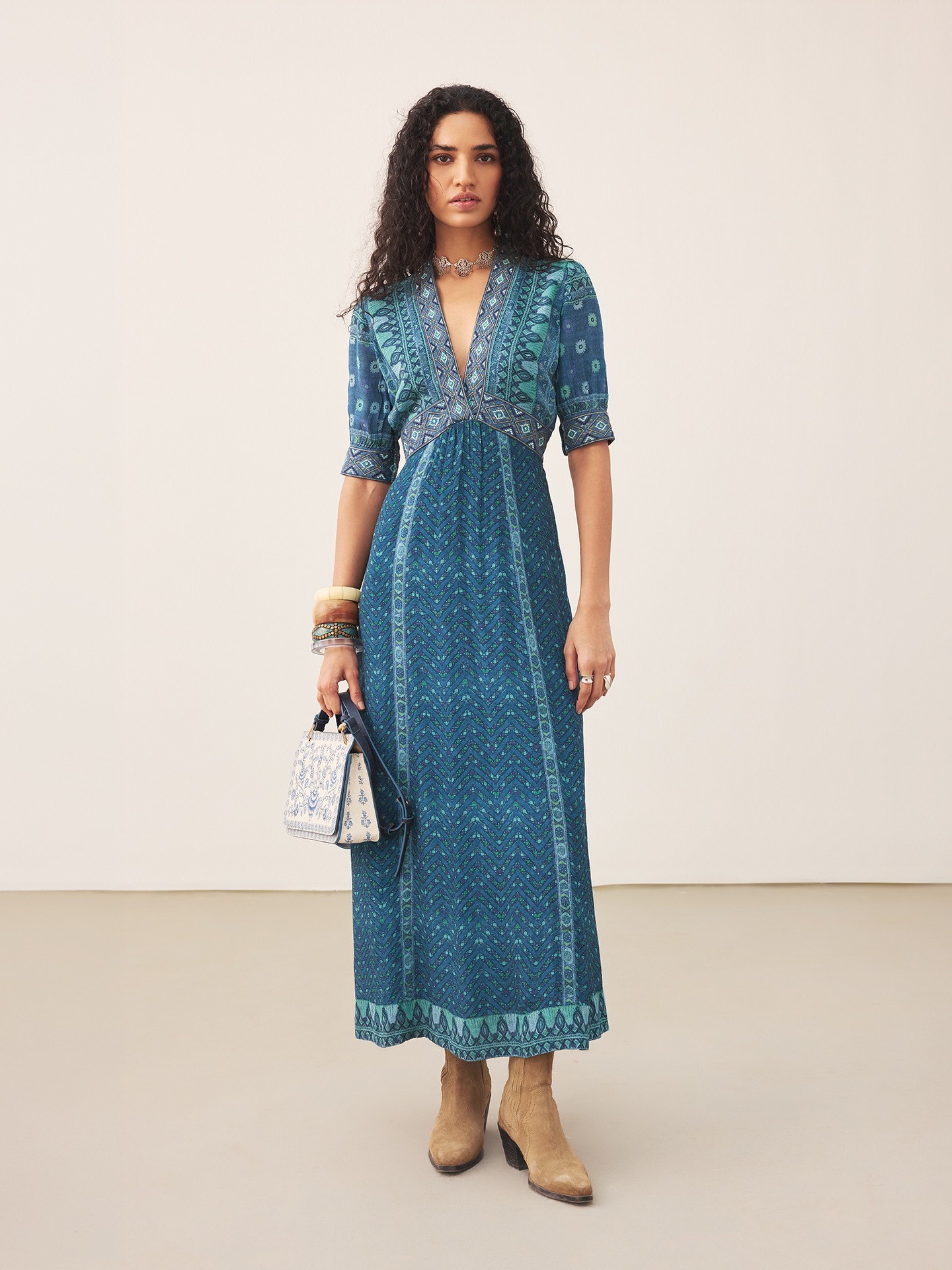 Blue Kanan Long Dress