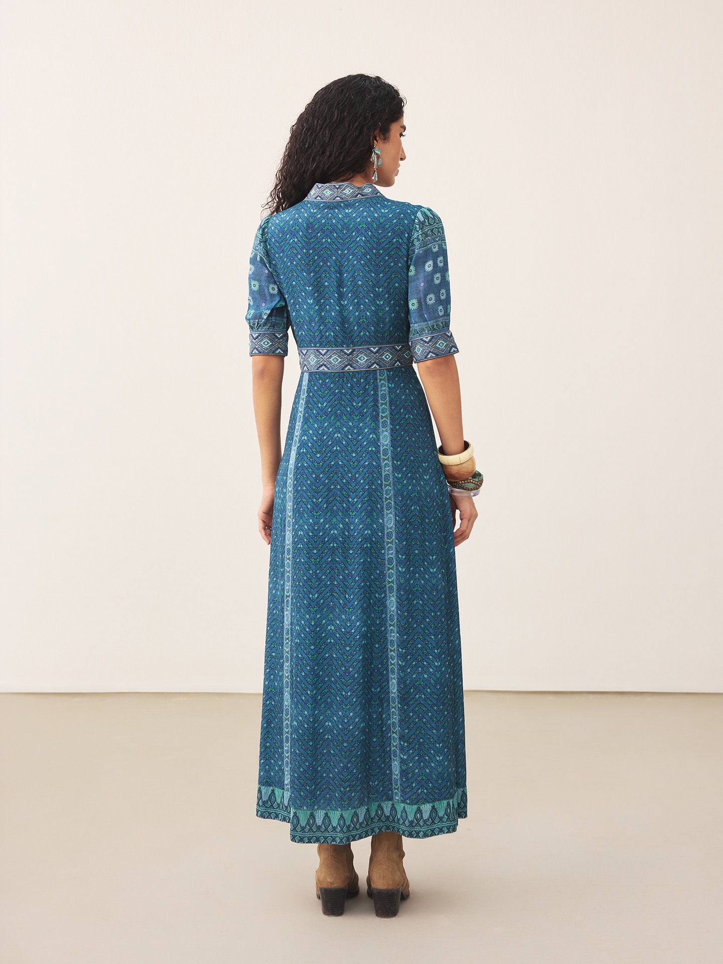 Blue Kanan Long Dress