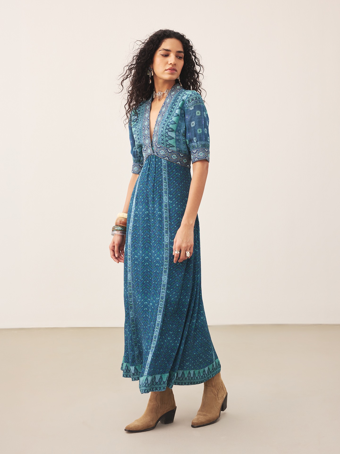 Blue Kanan Long Dress