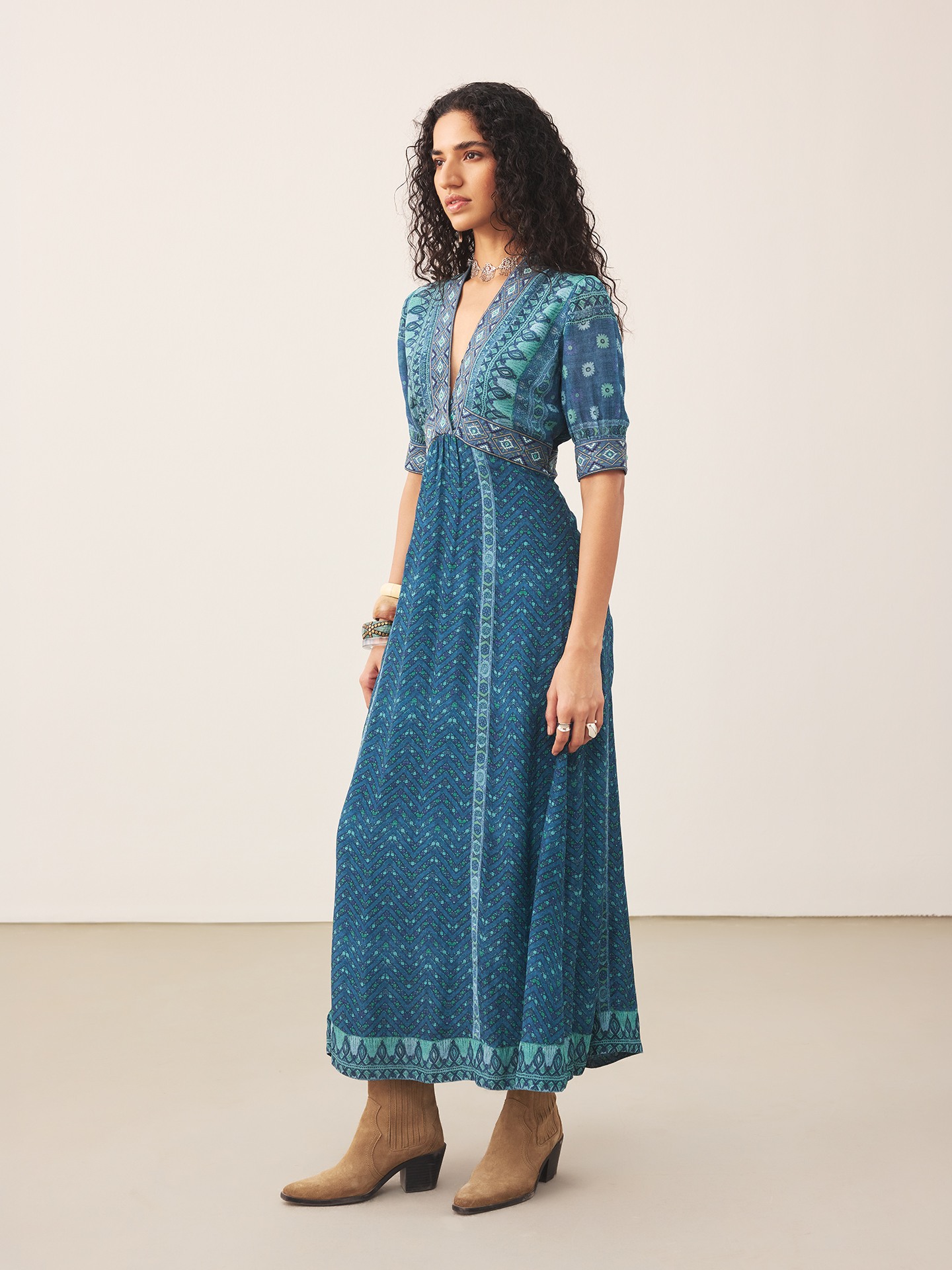 Blue Kanan Long Dress
