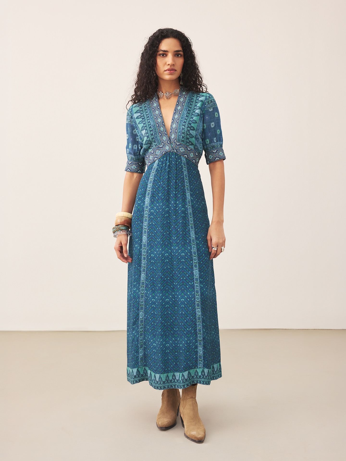 Blue Kanan Long Dress