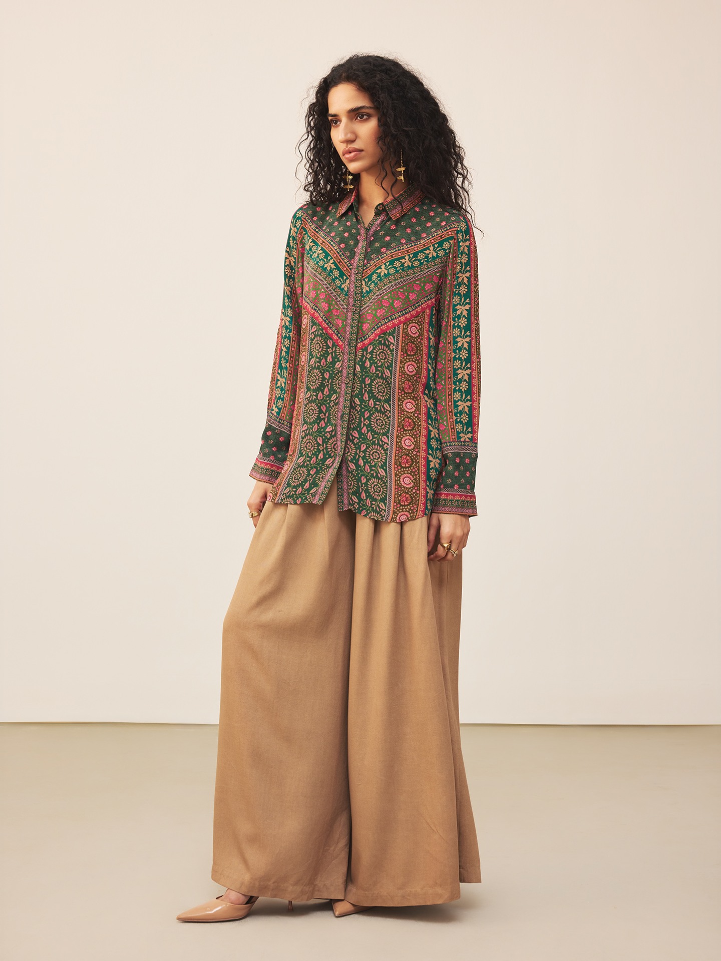 Teal Zeya Shirt