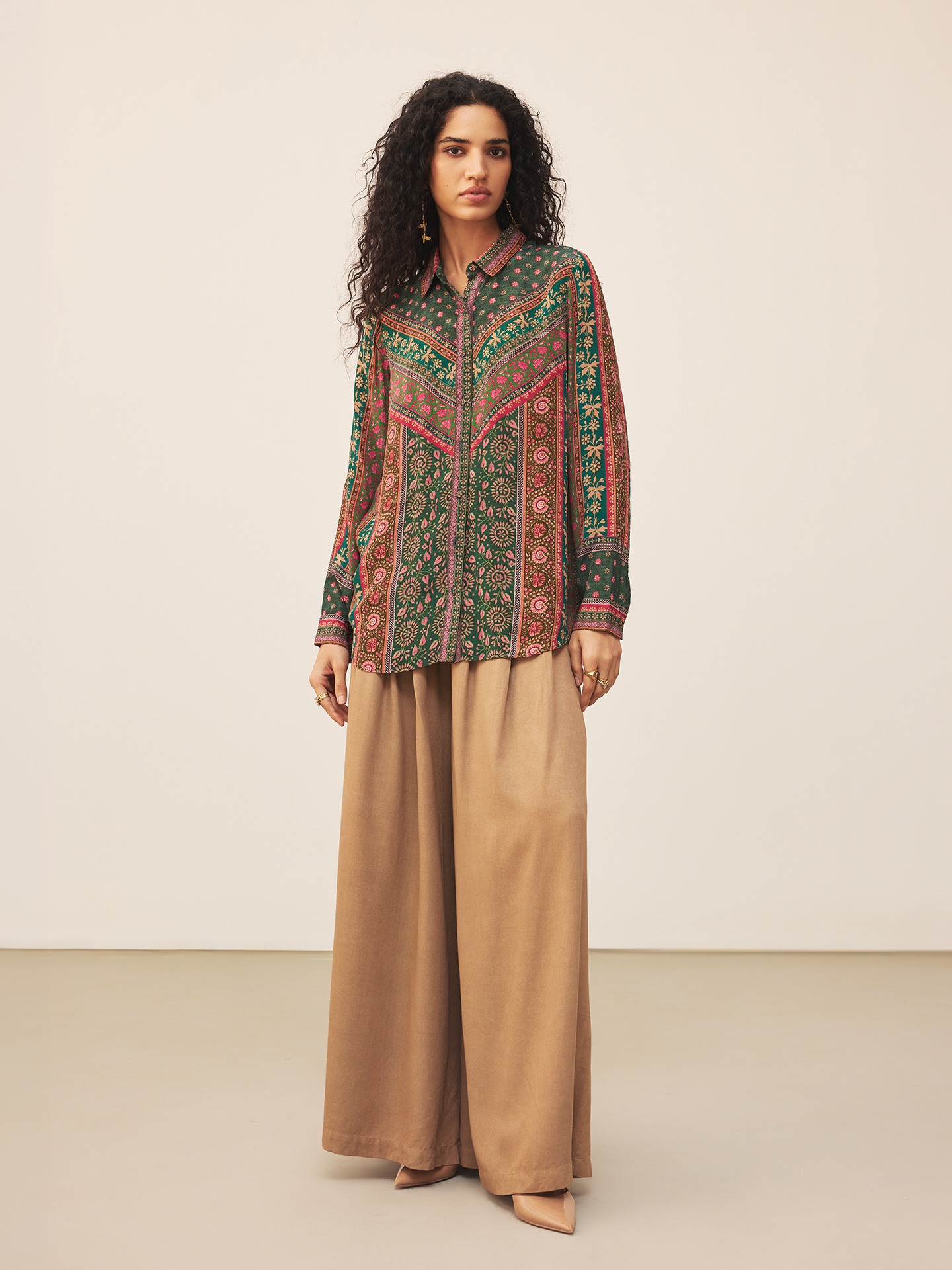 Teal Zeya Shirt