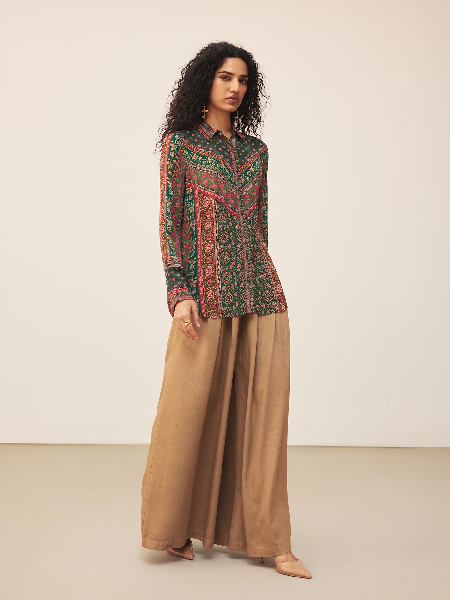 Teal Zeya Shirt