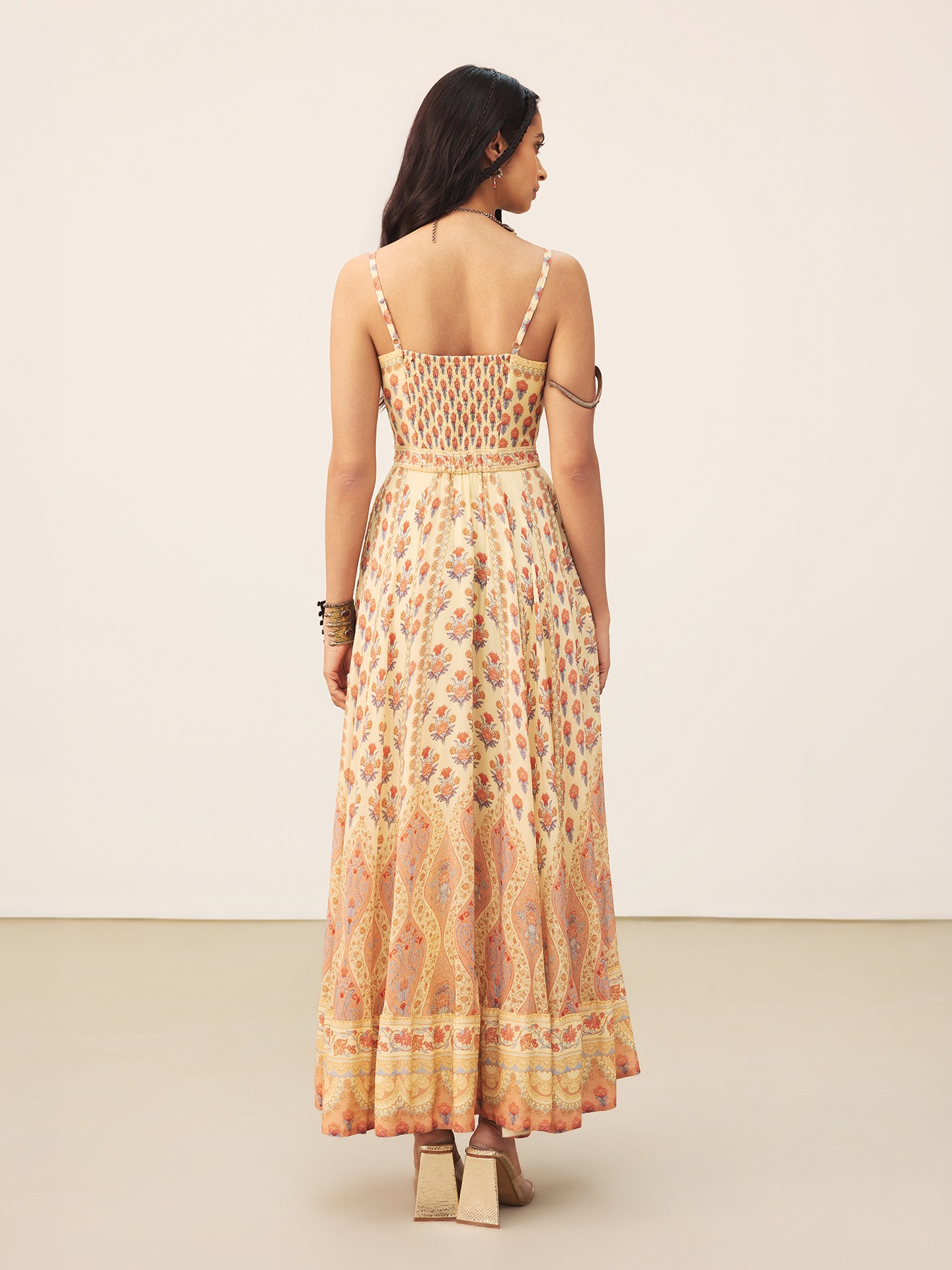 Ecru Amaraa  Long Dress