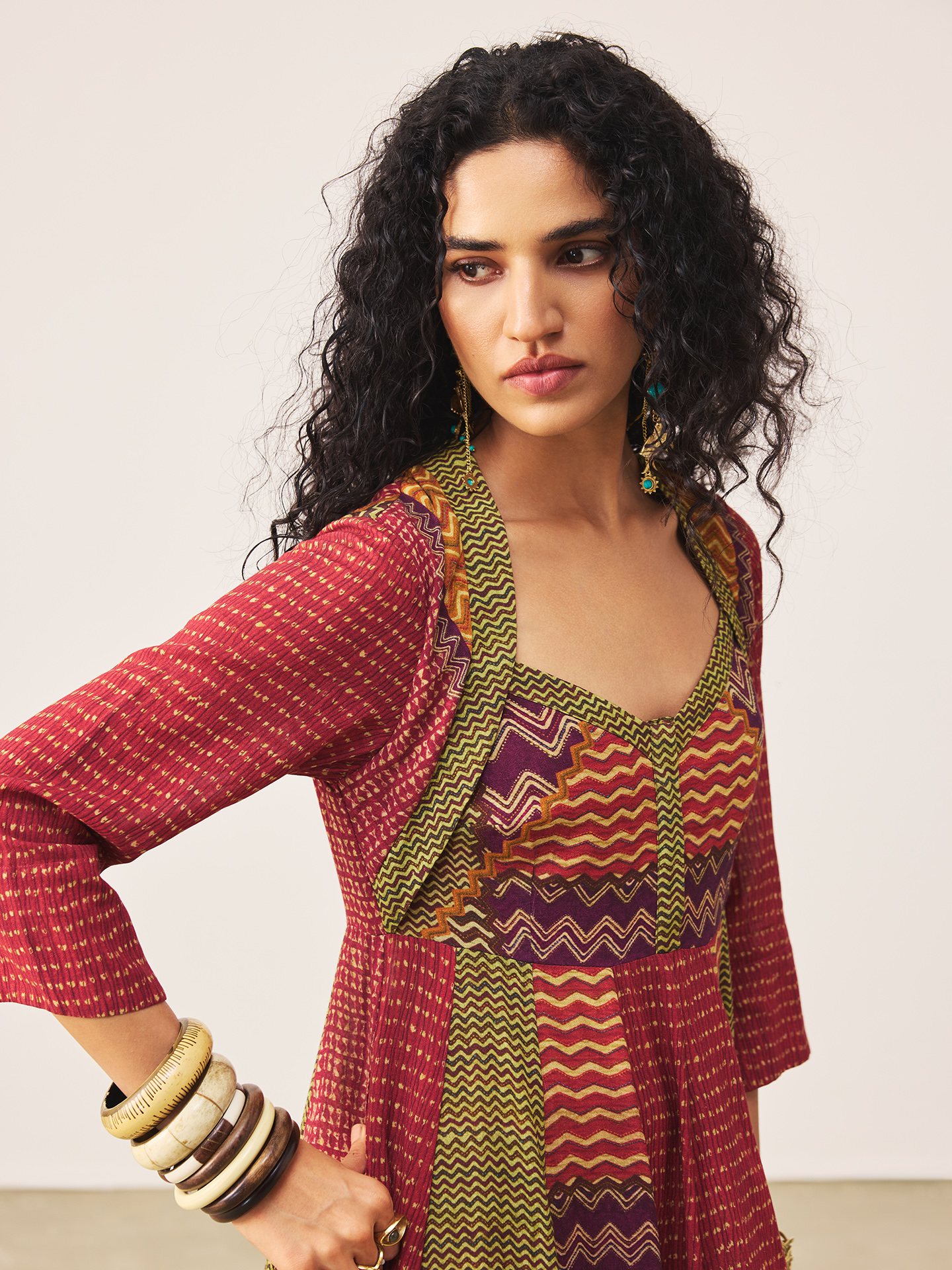 Rust Sugati Long Dress