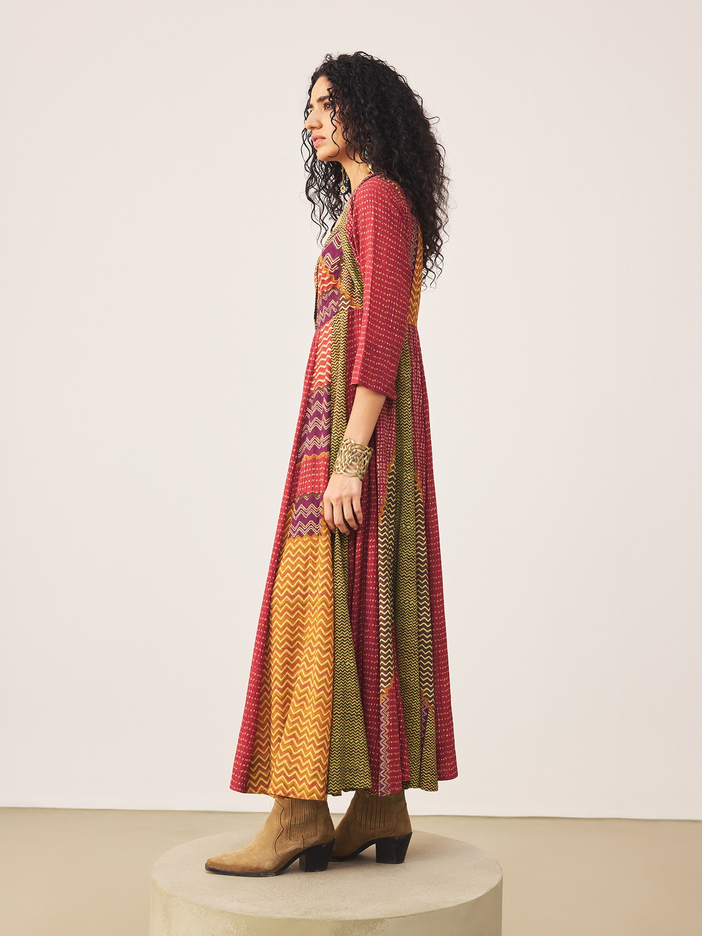 Rust Sugati Long Dress