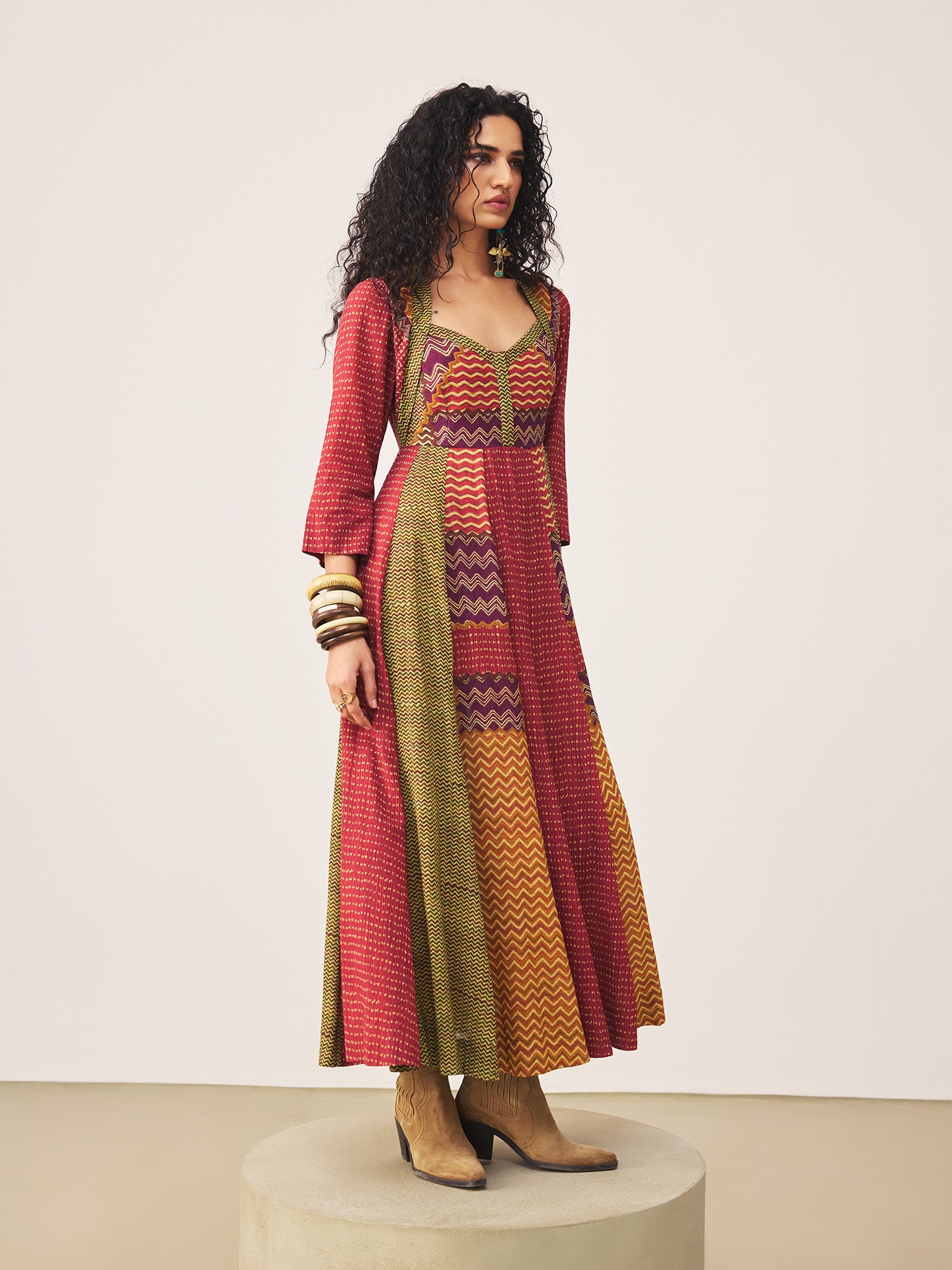 Rust Sugati Long Dress