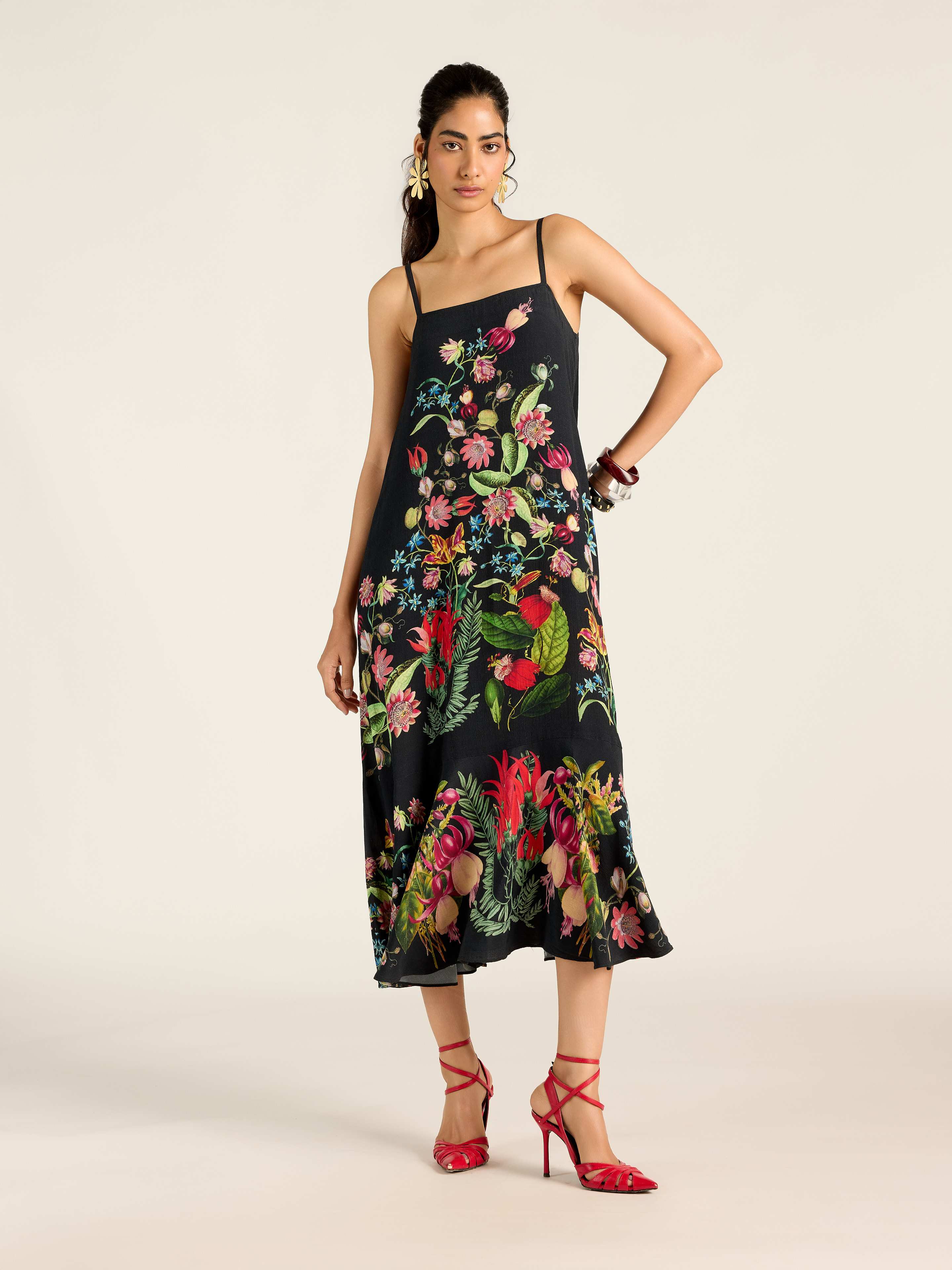 Black Beth Long Dress