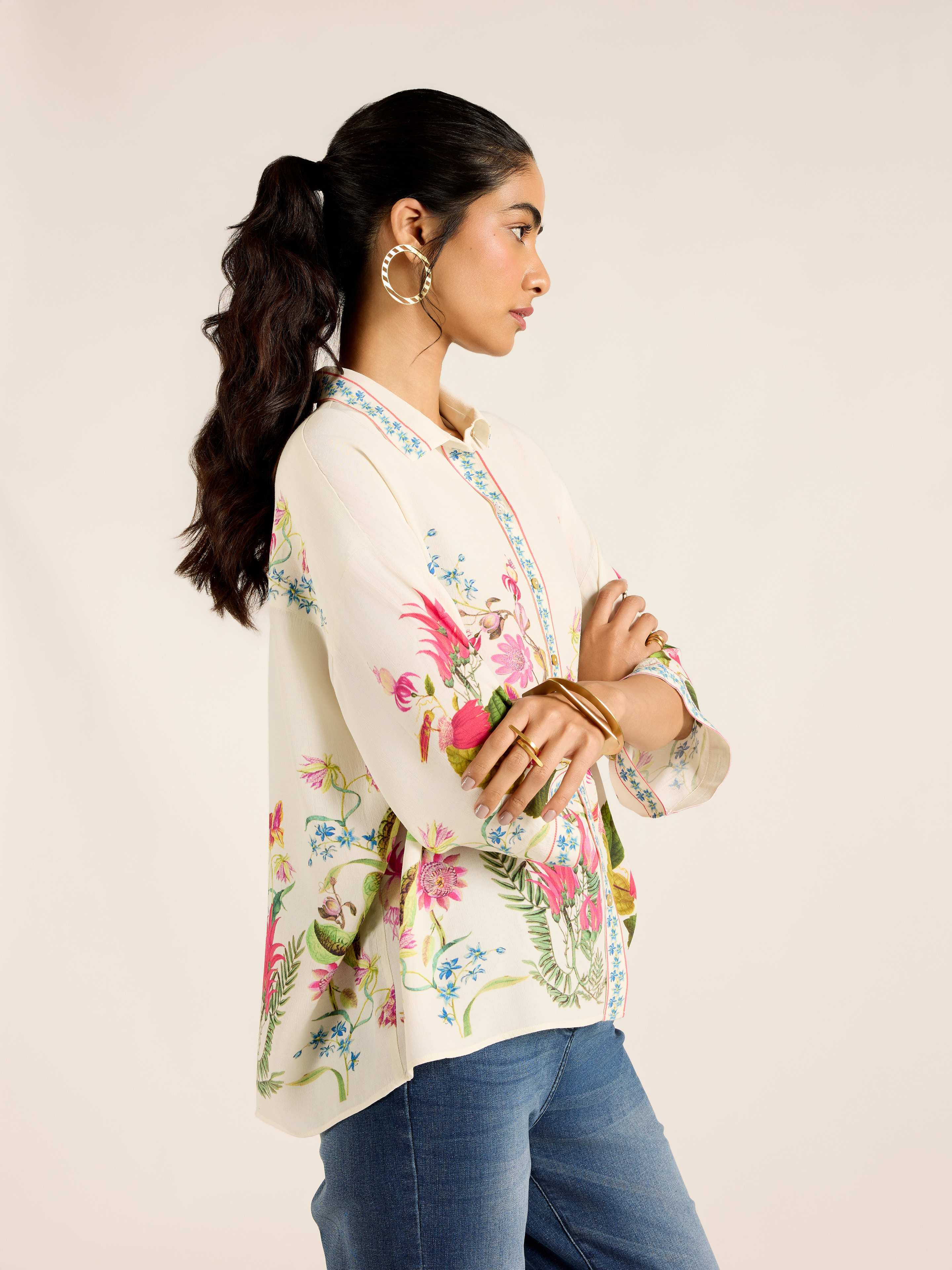 Ecru Beth Shirt