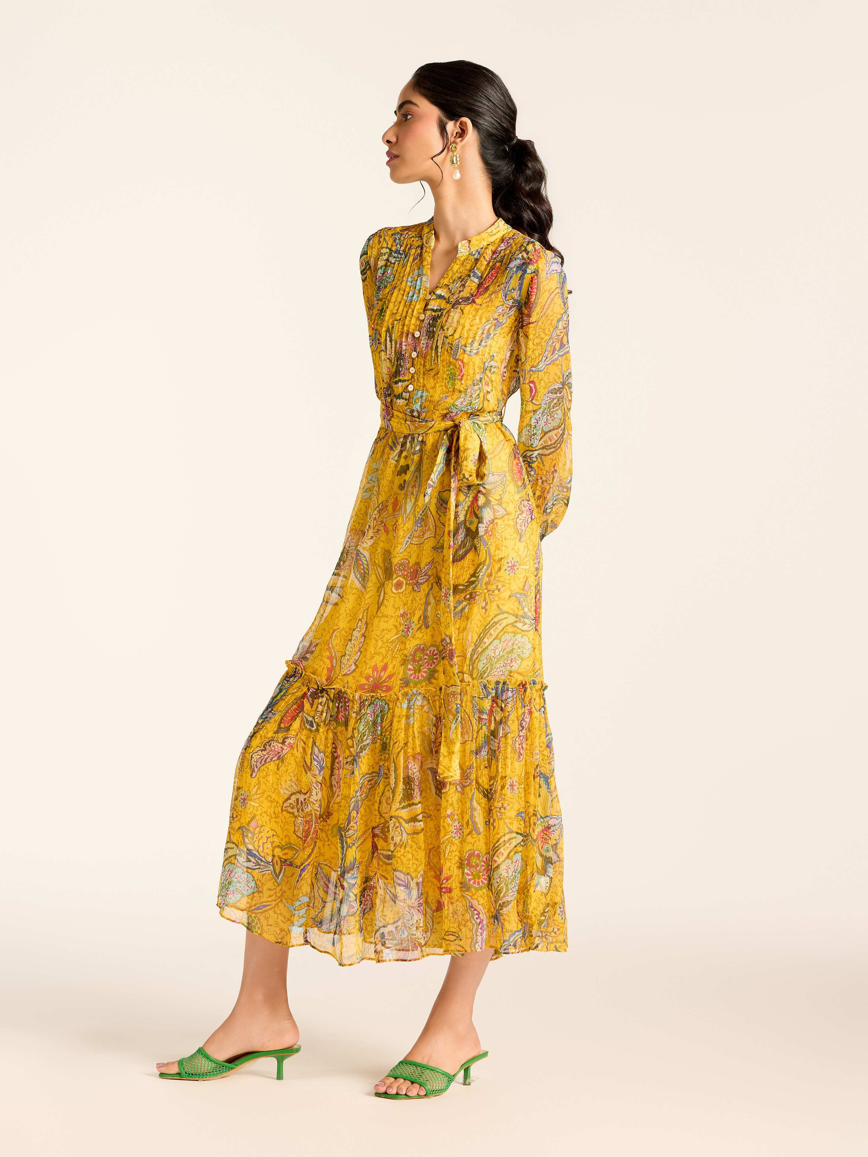Yellow Vesna Long Dress