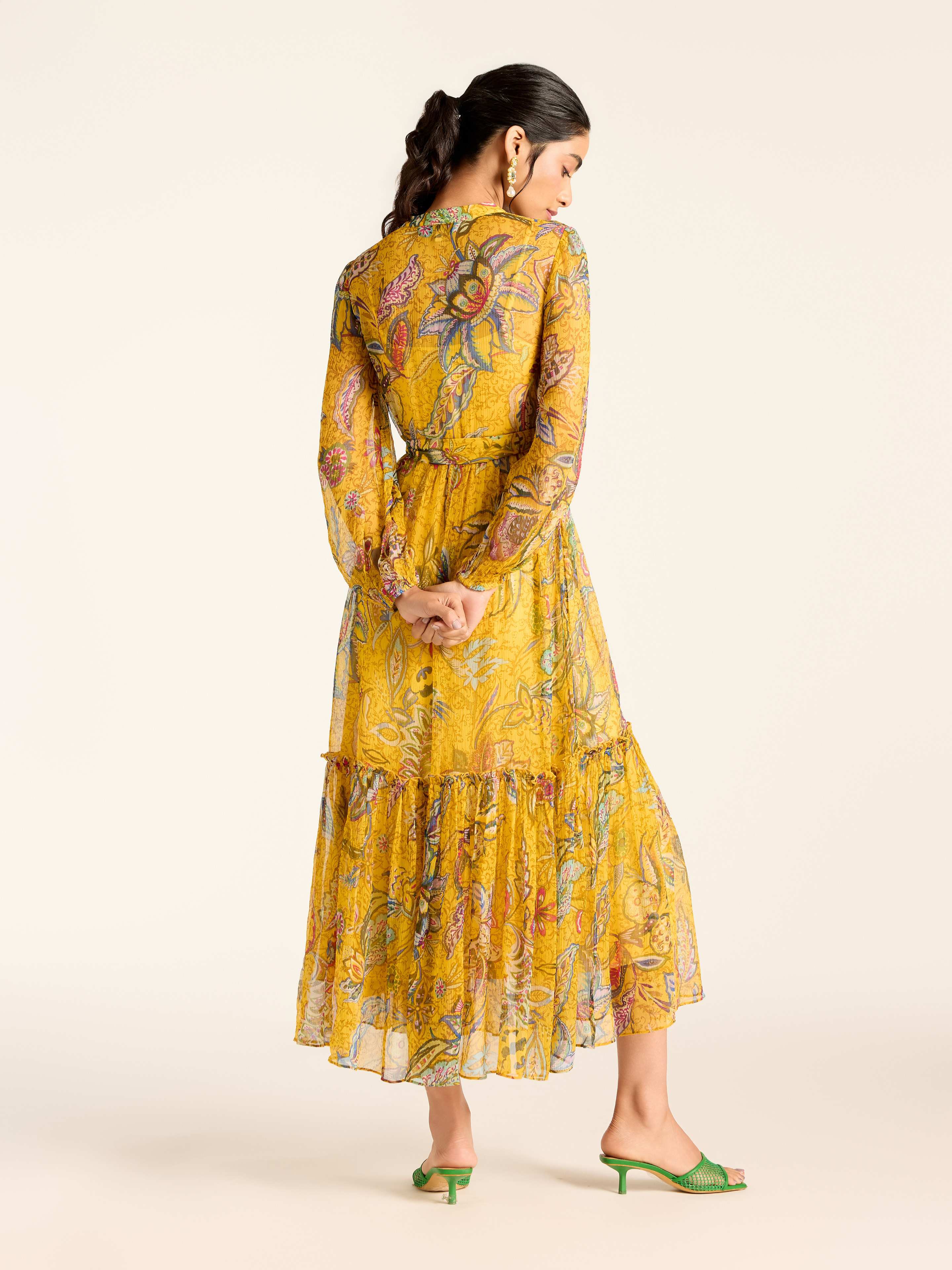 Yellow Vesna Long Dress