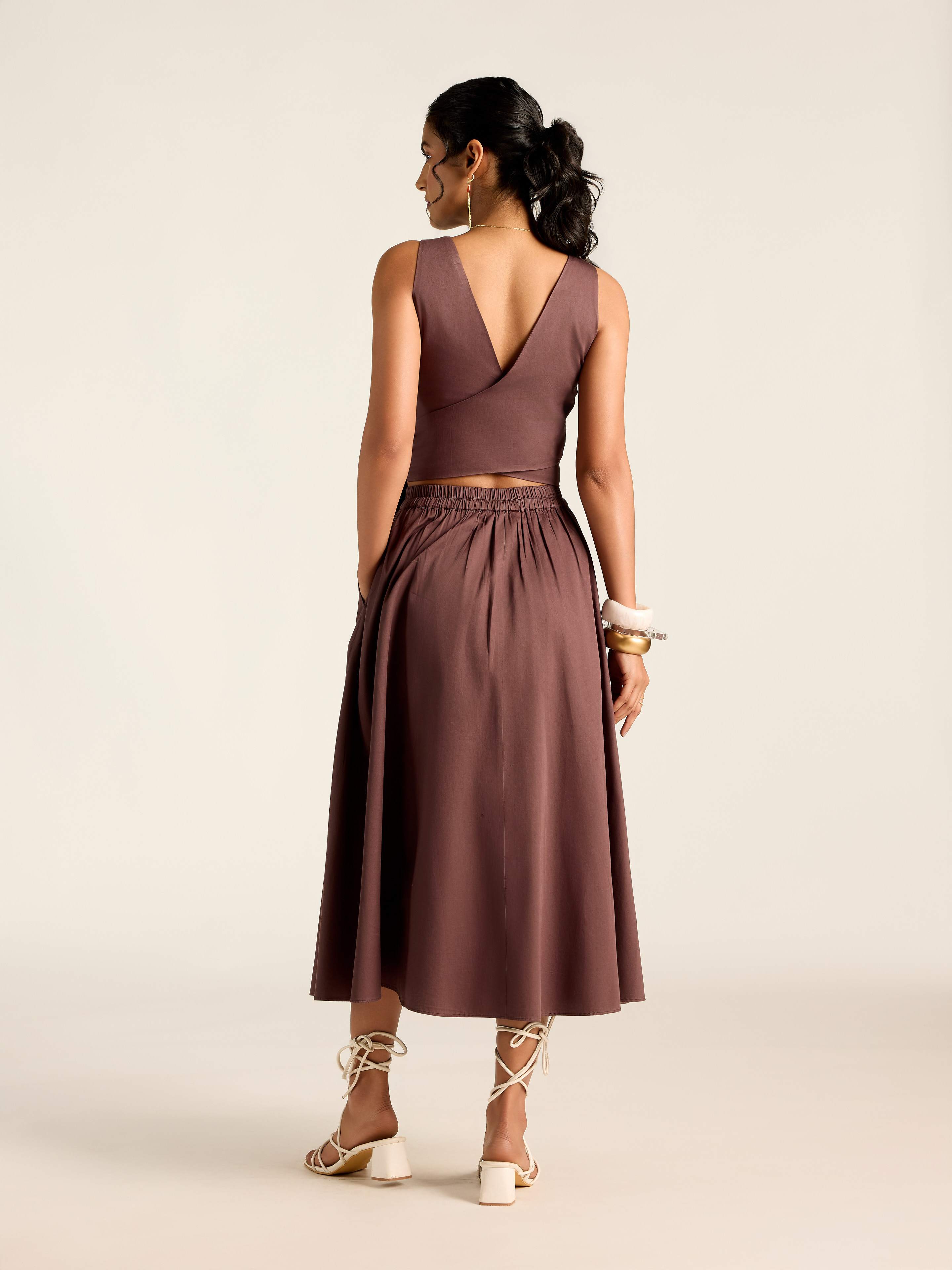 Brown Danny Cord Set