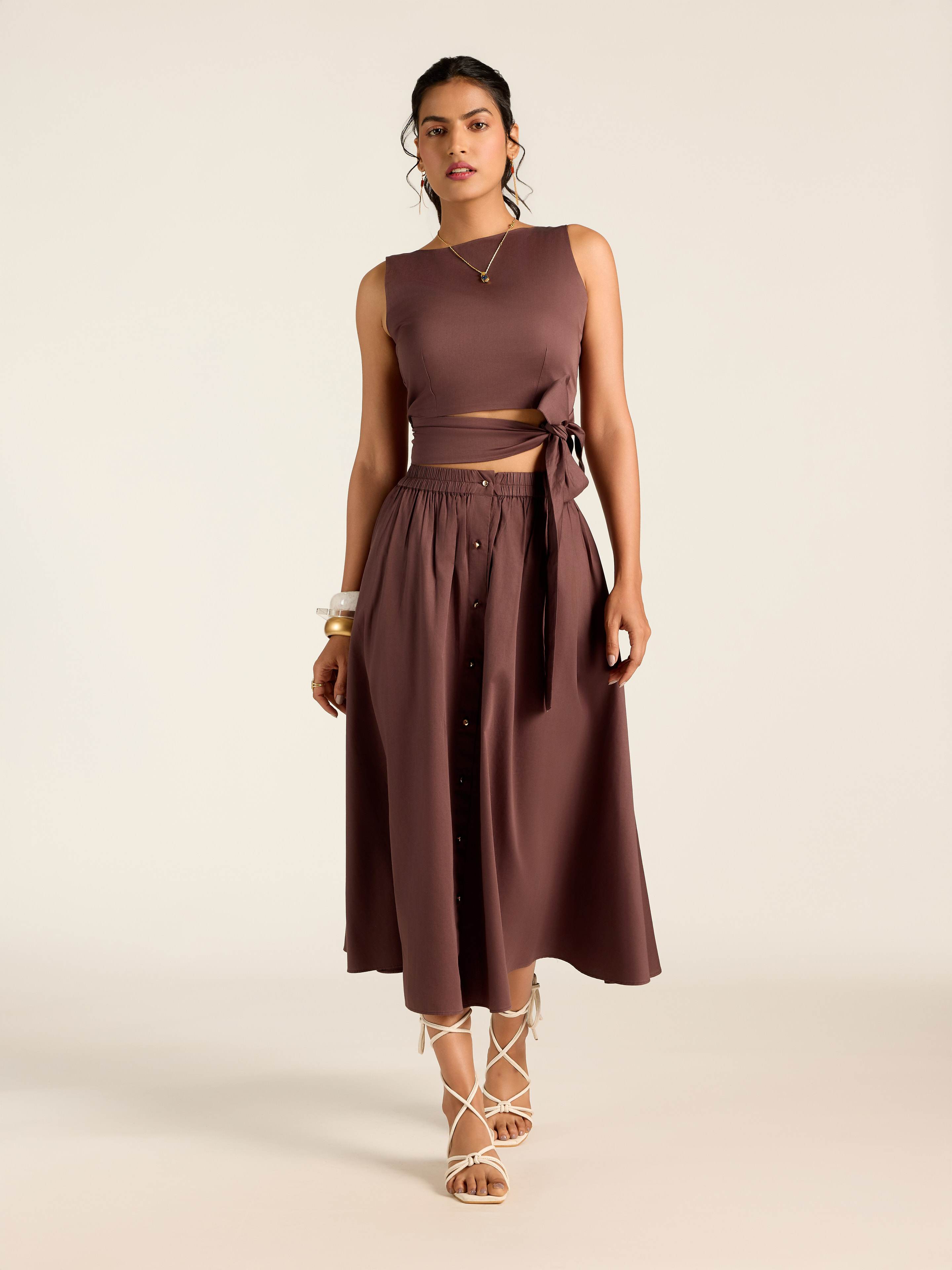 Brown Danny Cord Set