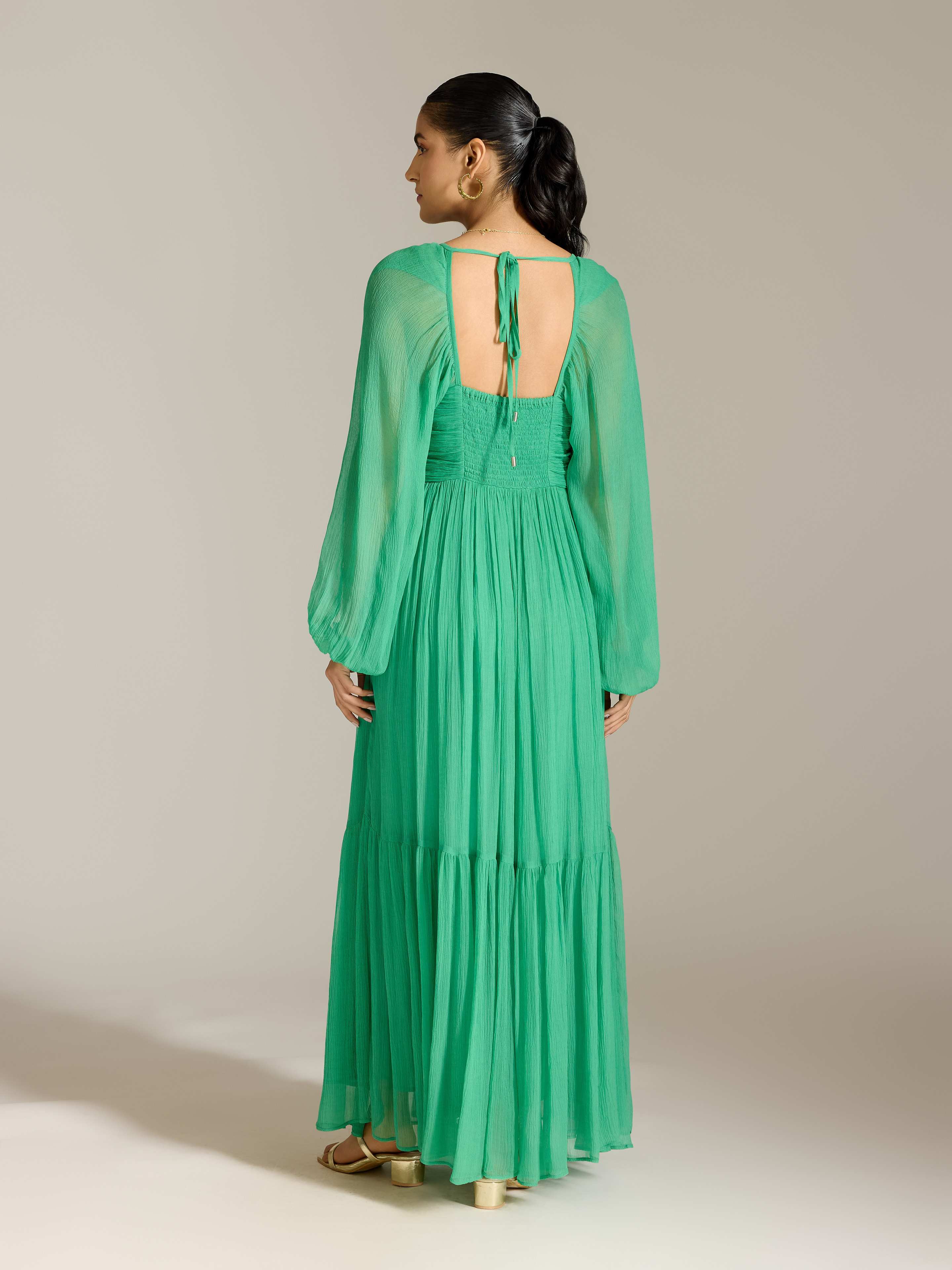 Emerald Xenia Long Dress