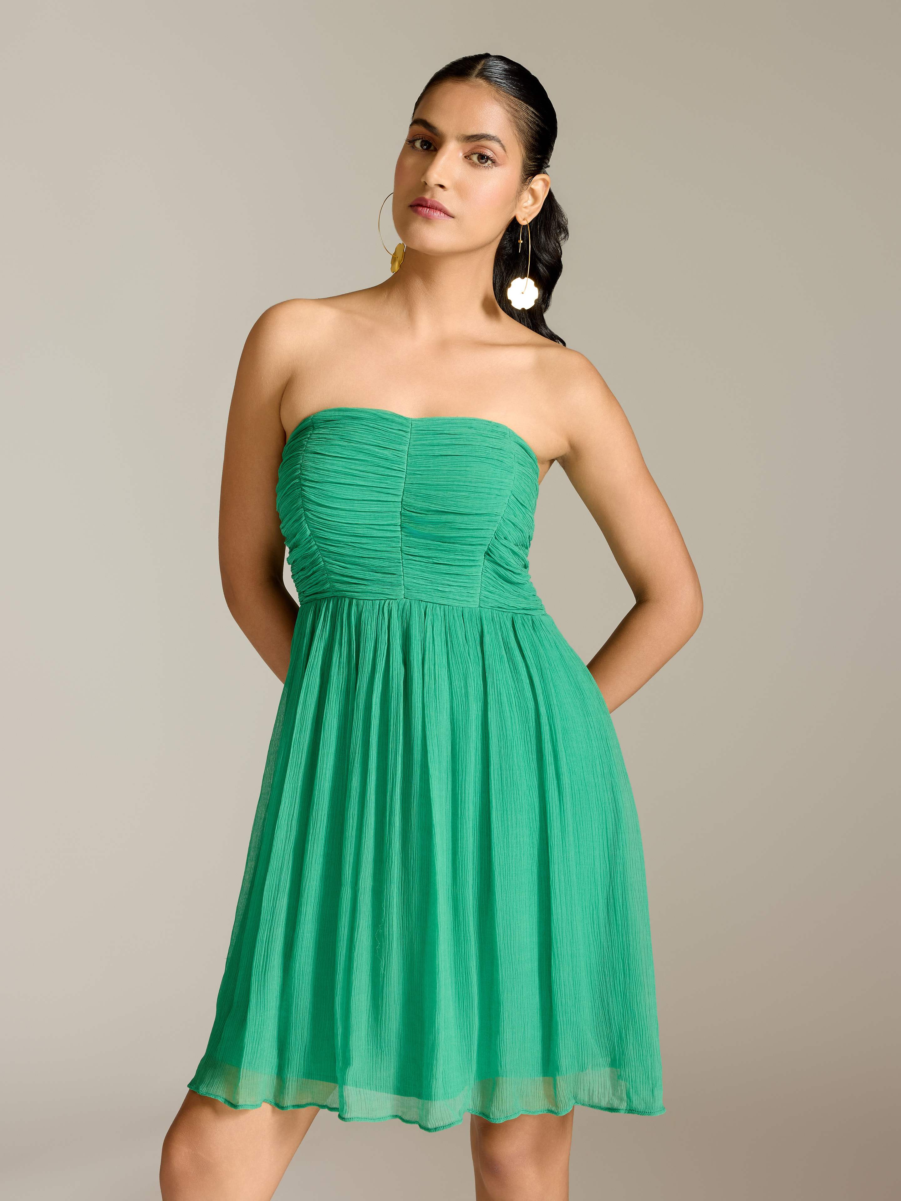 Emerald Xenia Short Dress