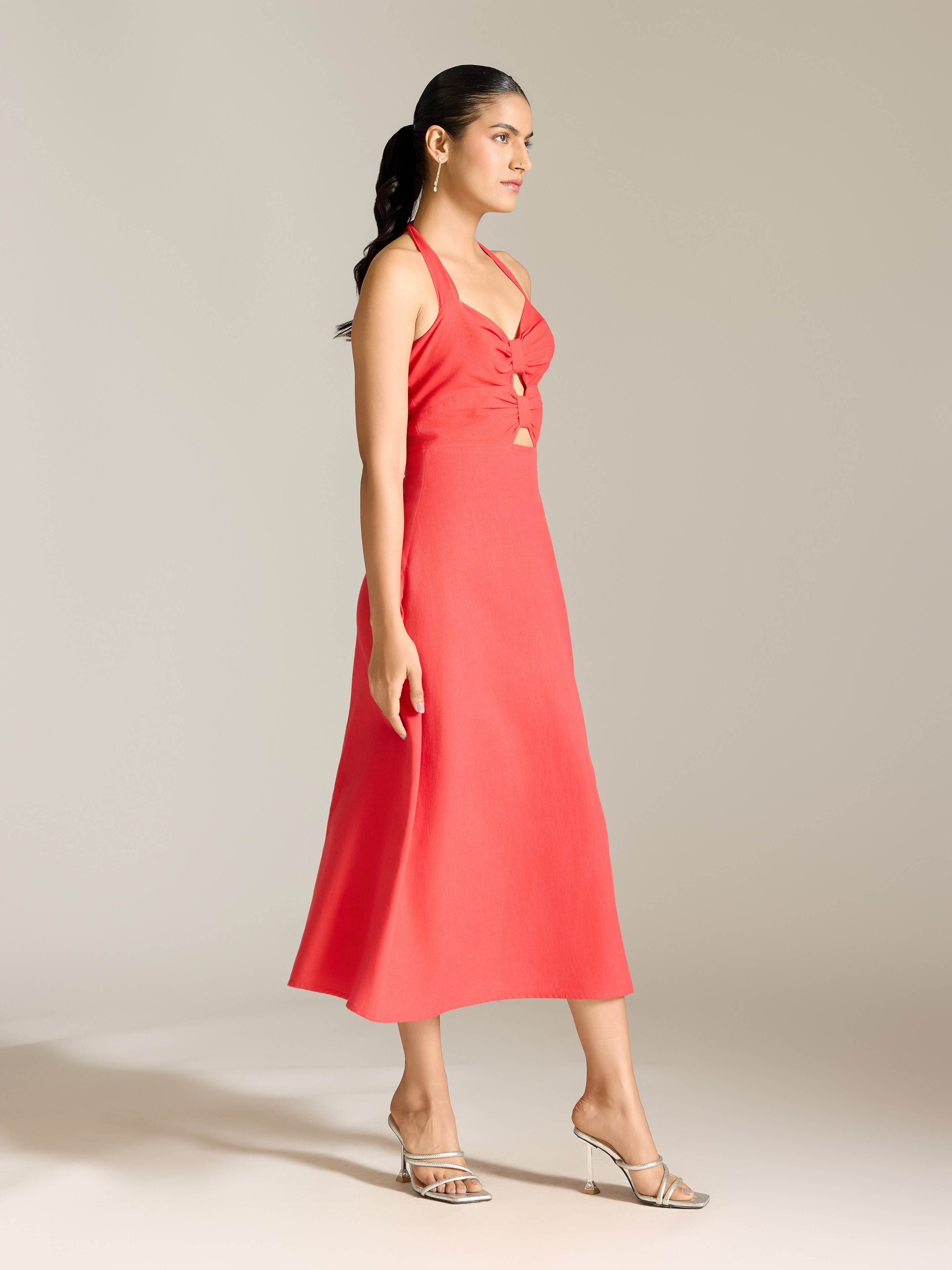 Red Donna Long Dress