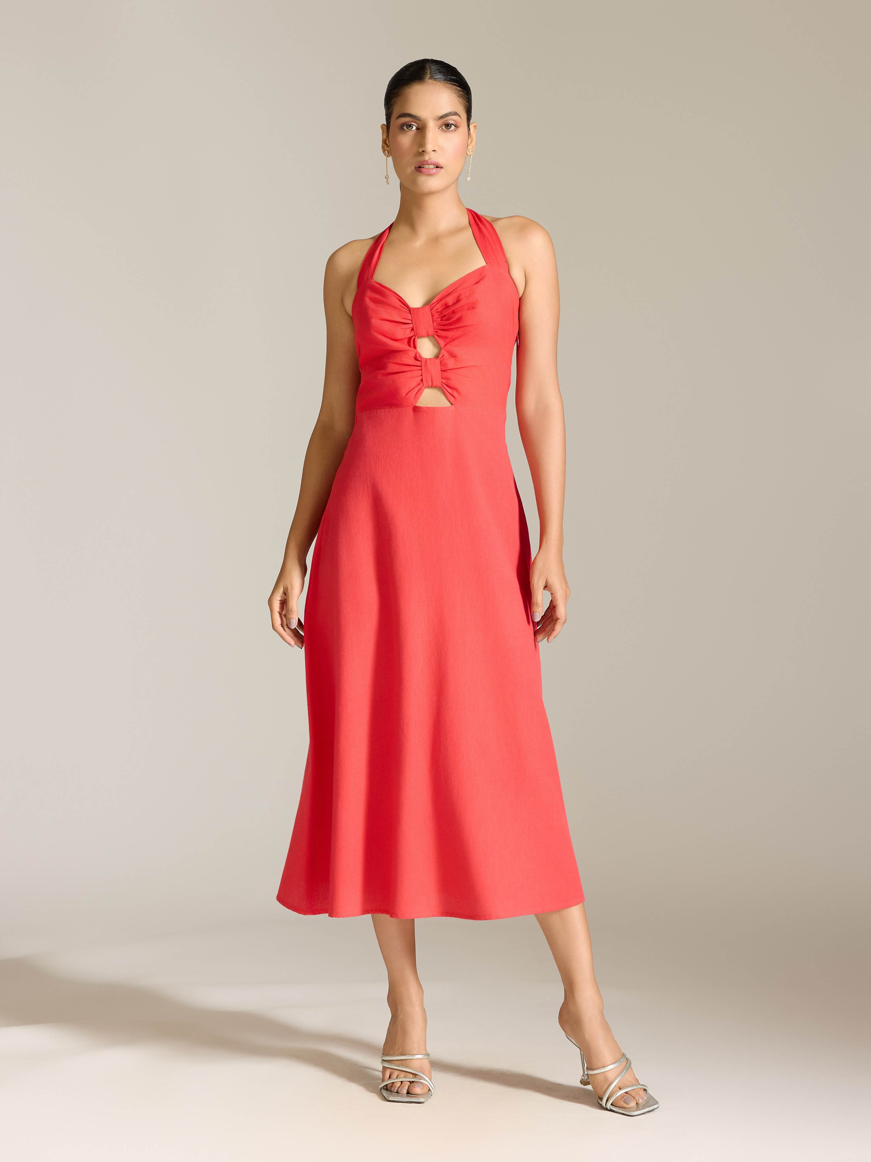 Red Donna Long Dress