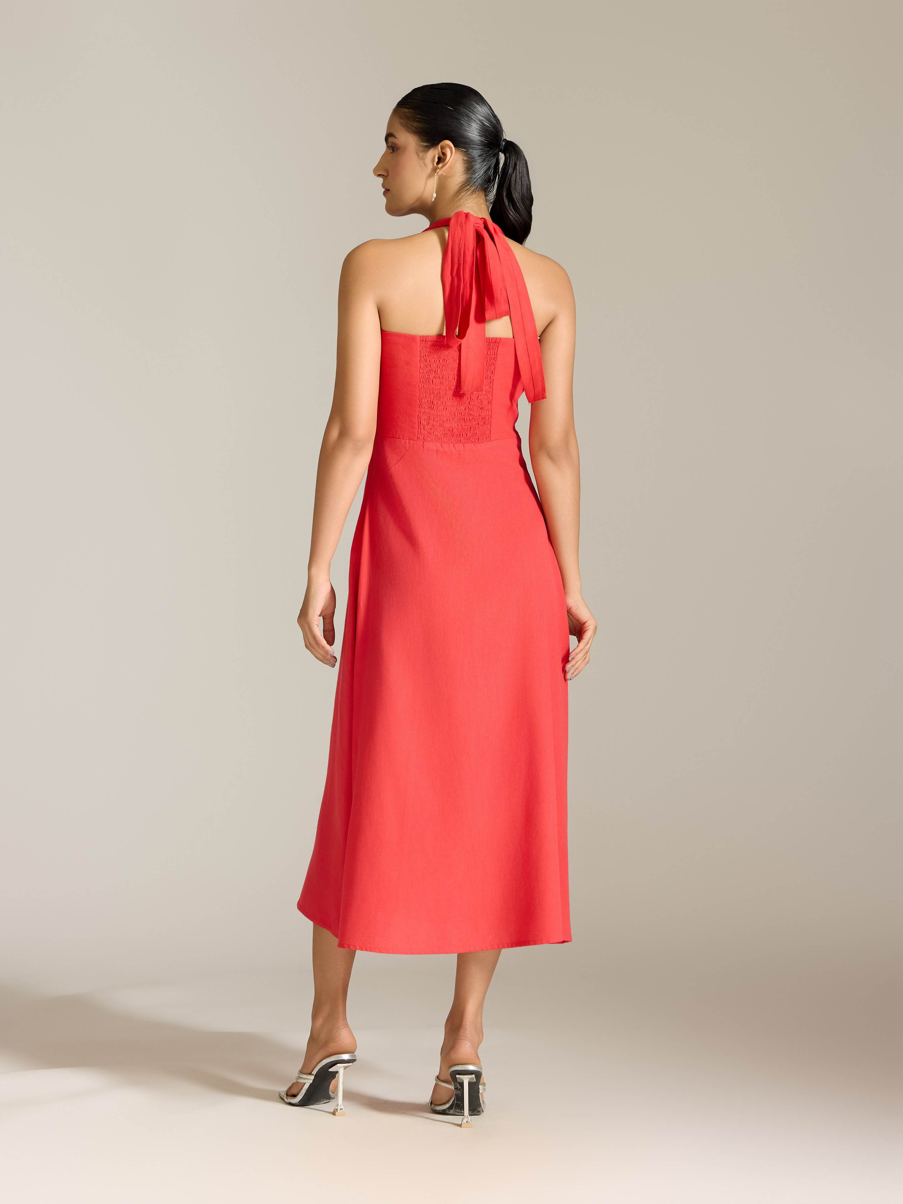 Red Donna Long Dress