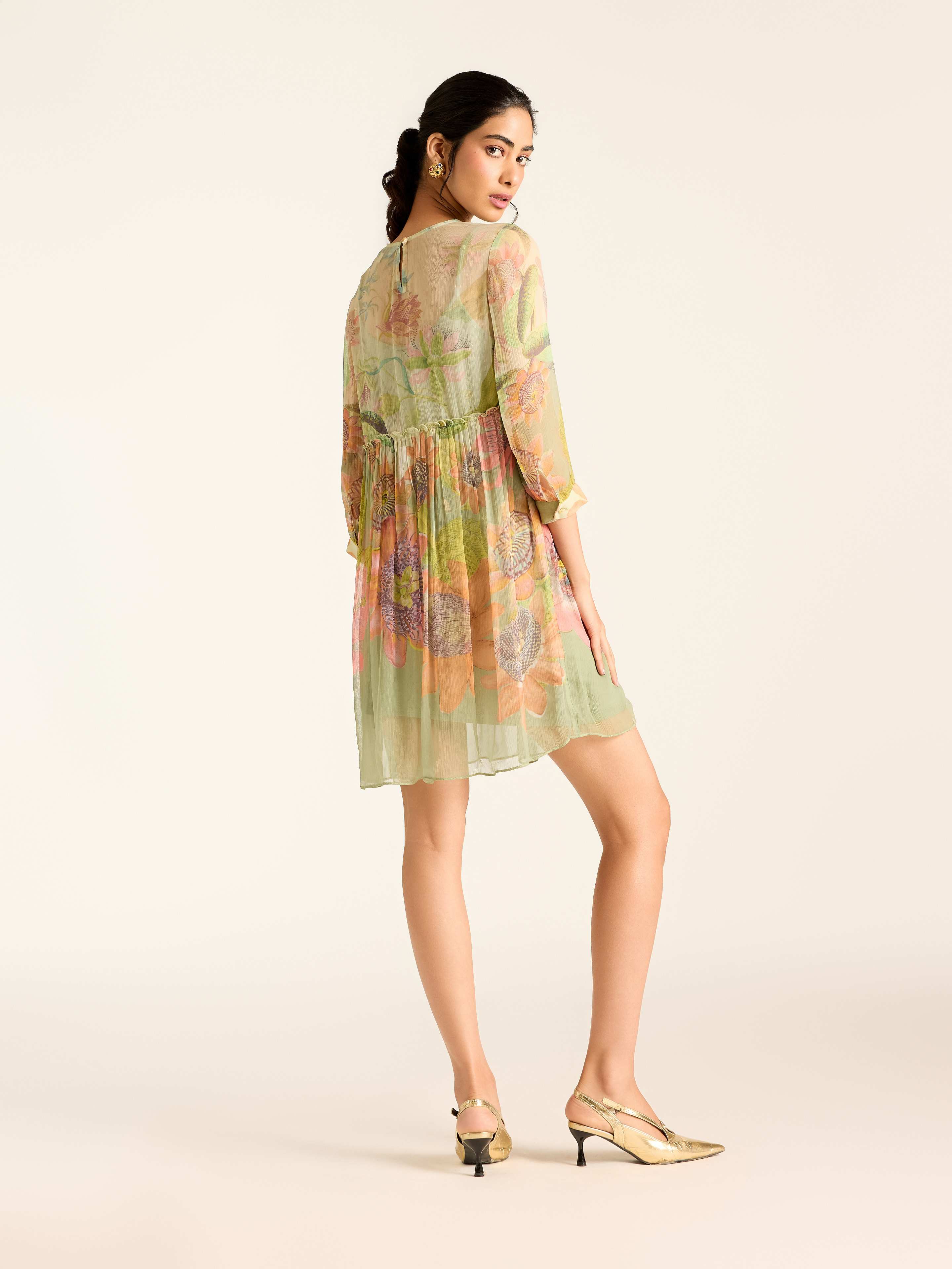 Green Miley Short Dress