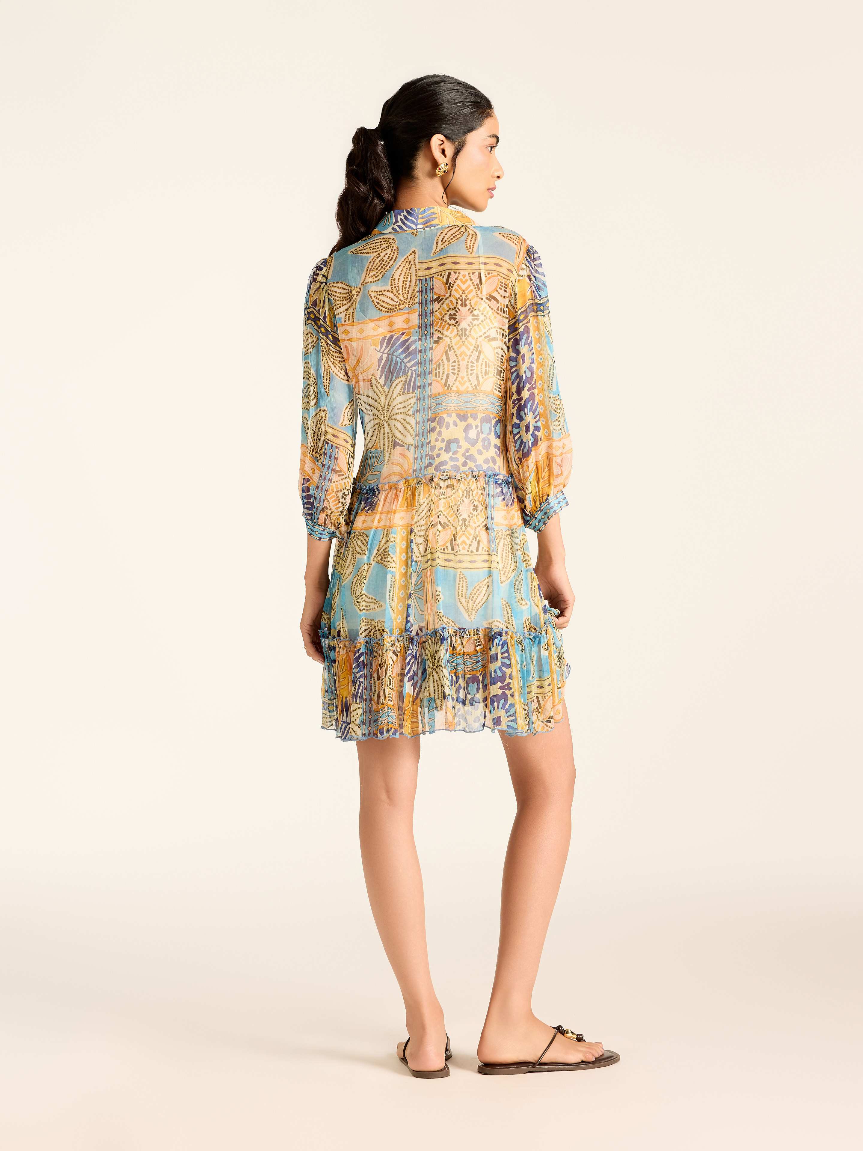 Multi Eleni Short Dress