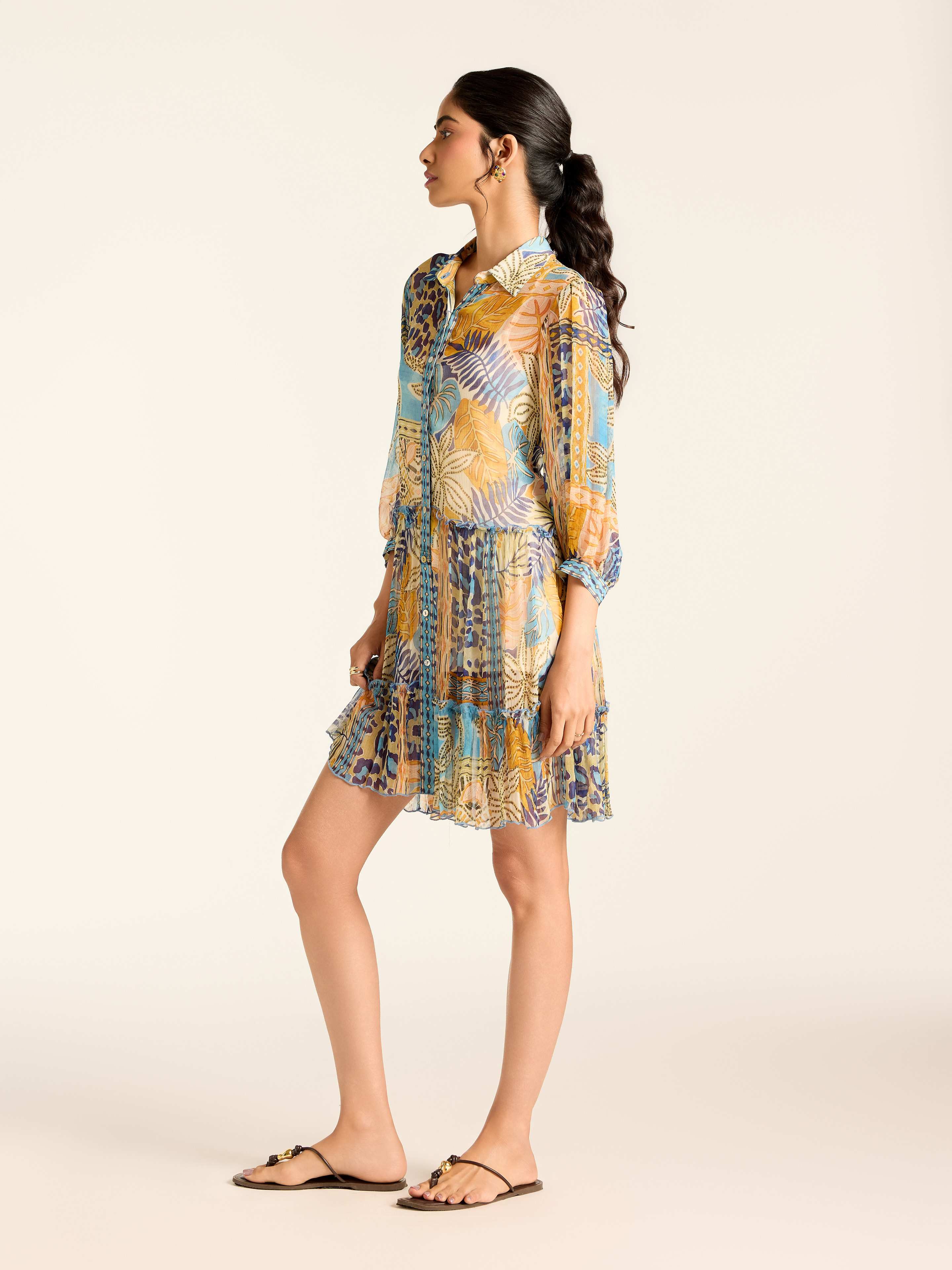 Multi Eleni Short Dress