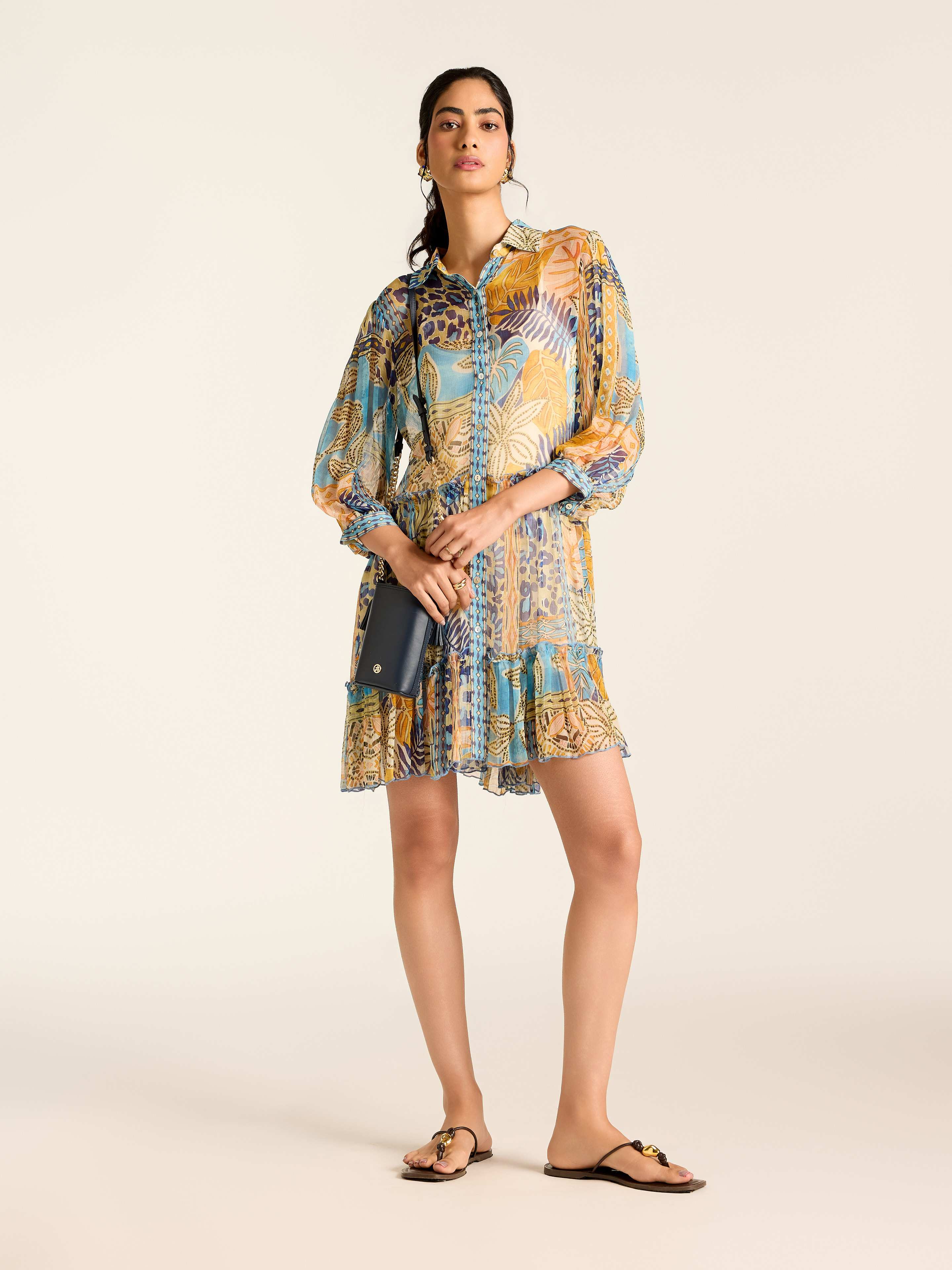 Multi Eleni Short Dress