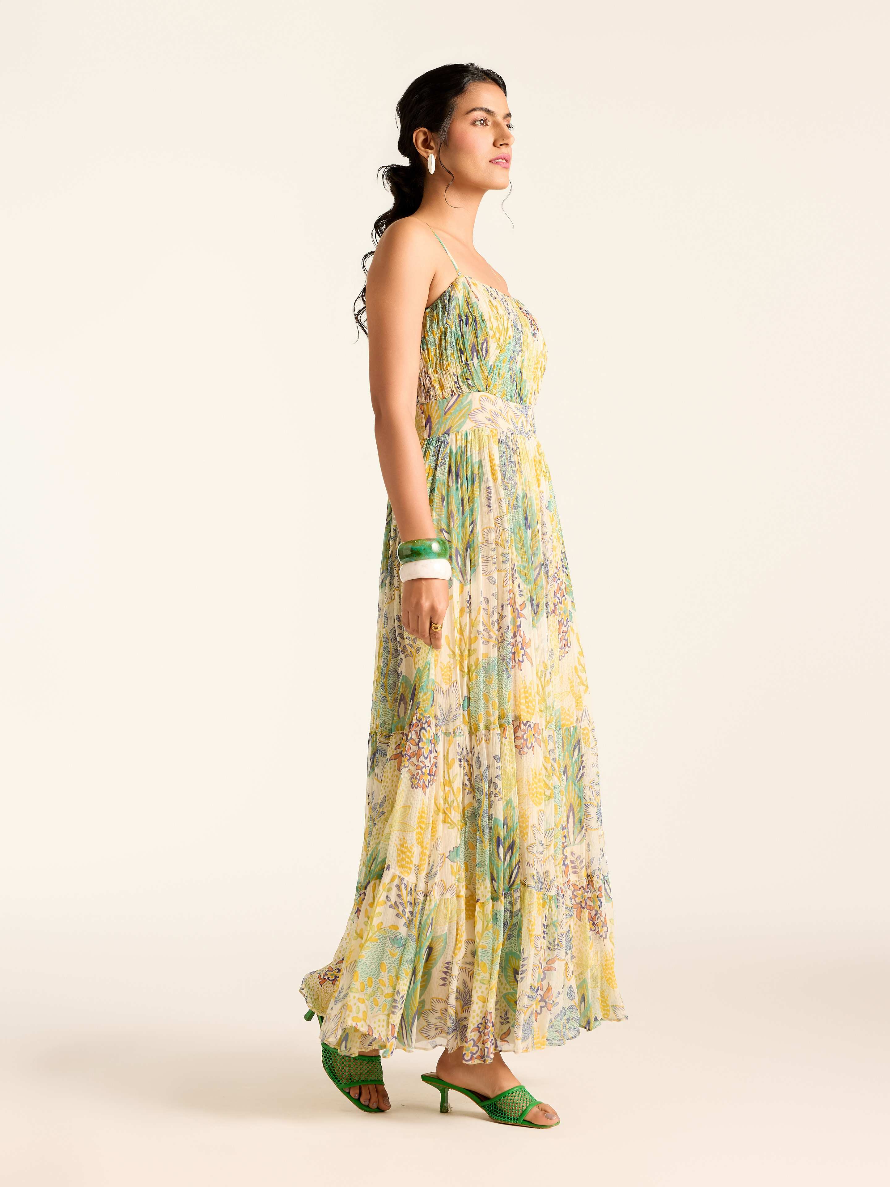 Ecru Angelique Long Dress