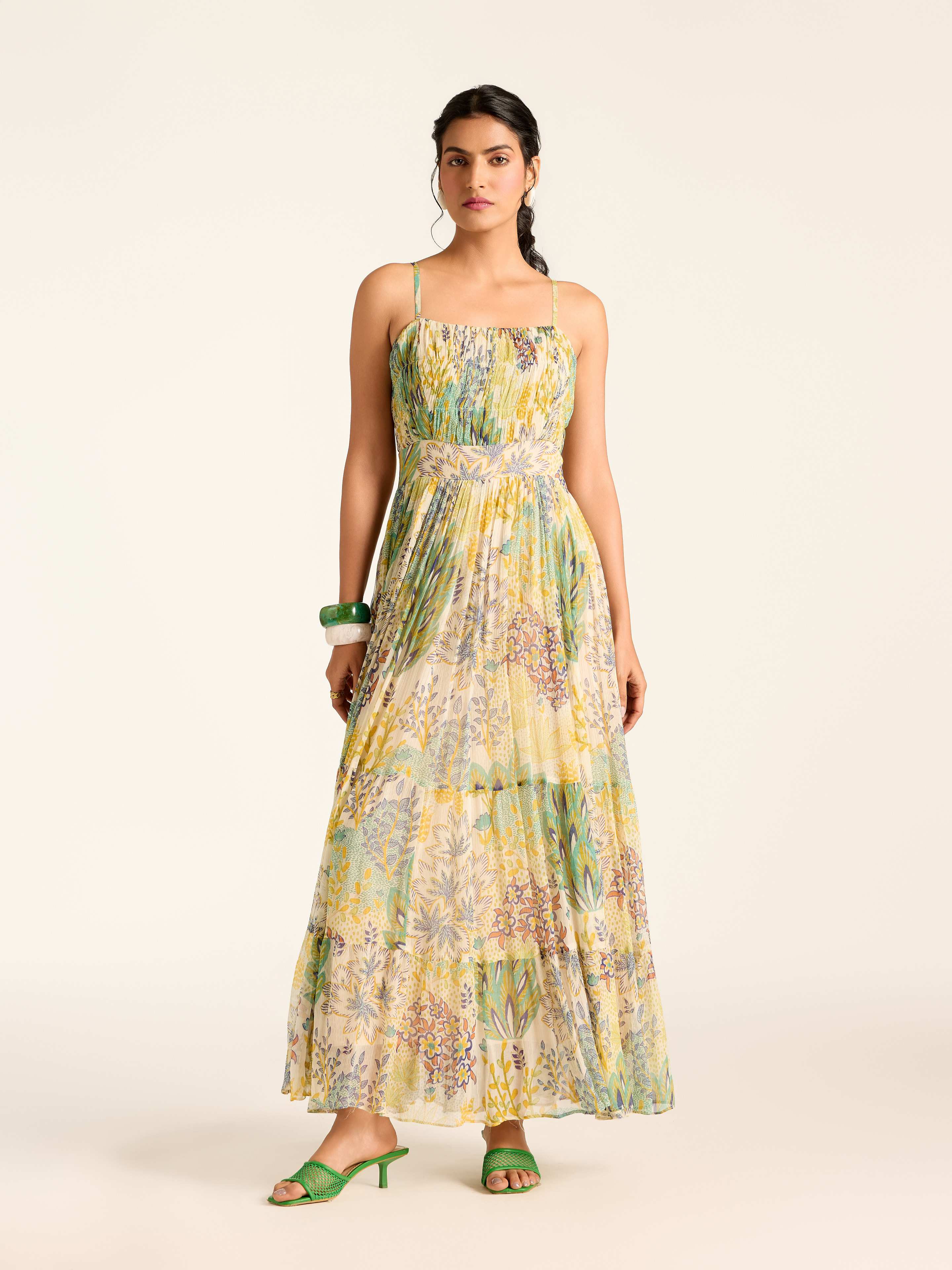Ecru Angelique Long Dress