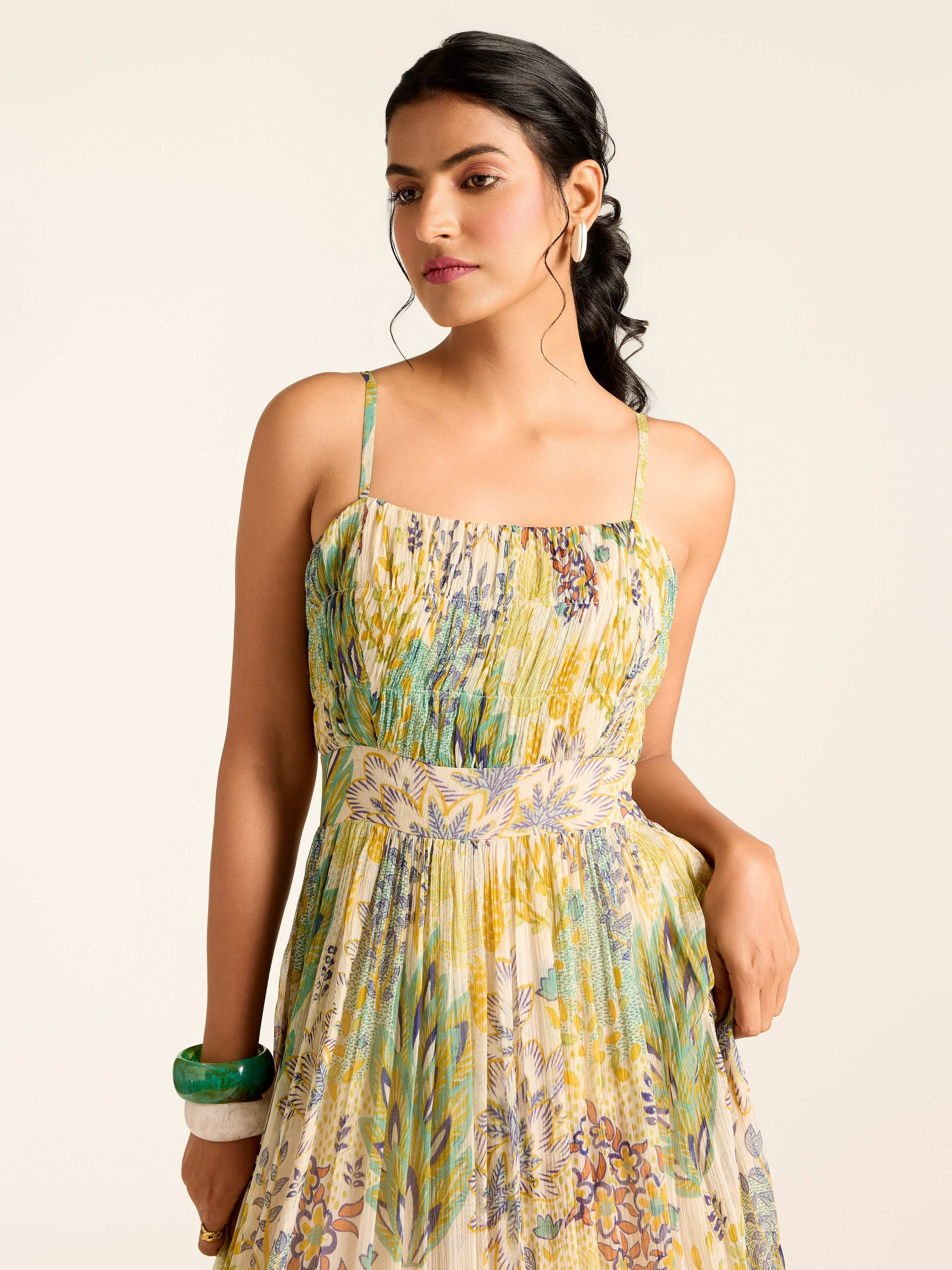 Ecru Angelique Long Dress